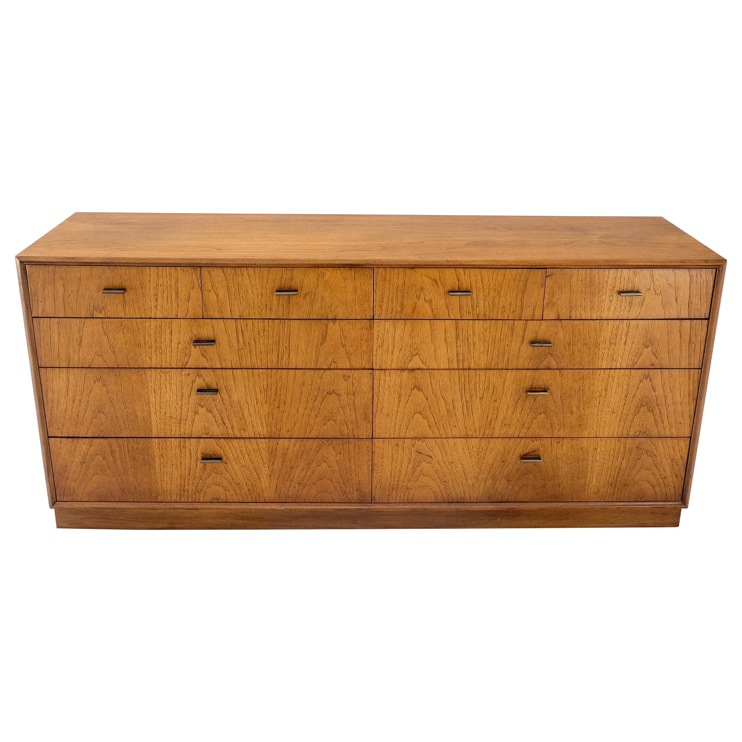 EstablishedLines Campaign Style Mid Century Modern 10 Drawers Long Dresser Credenza Mint!