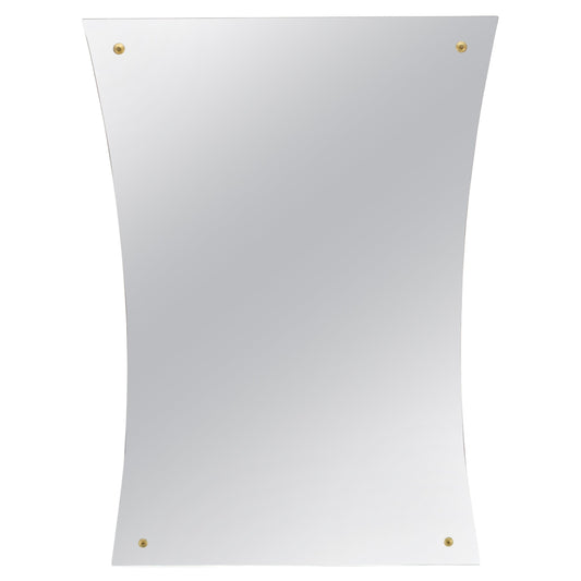 EstablishedLines Mid-Century Modern Bow Tie Wall Mirror