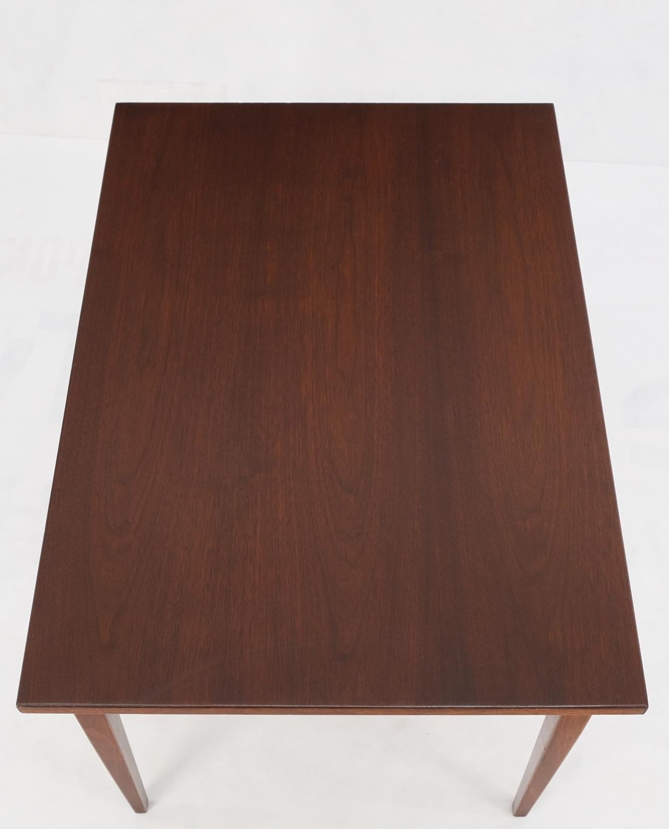 EstablishedLines Knoll Risom One Drawer Oiled Walnut Tapered Legs End Side Table Stand Decor Mint