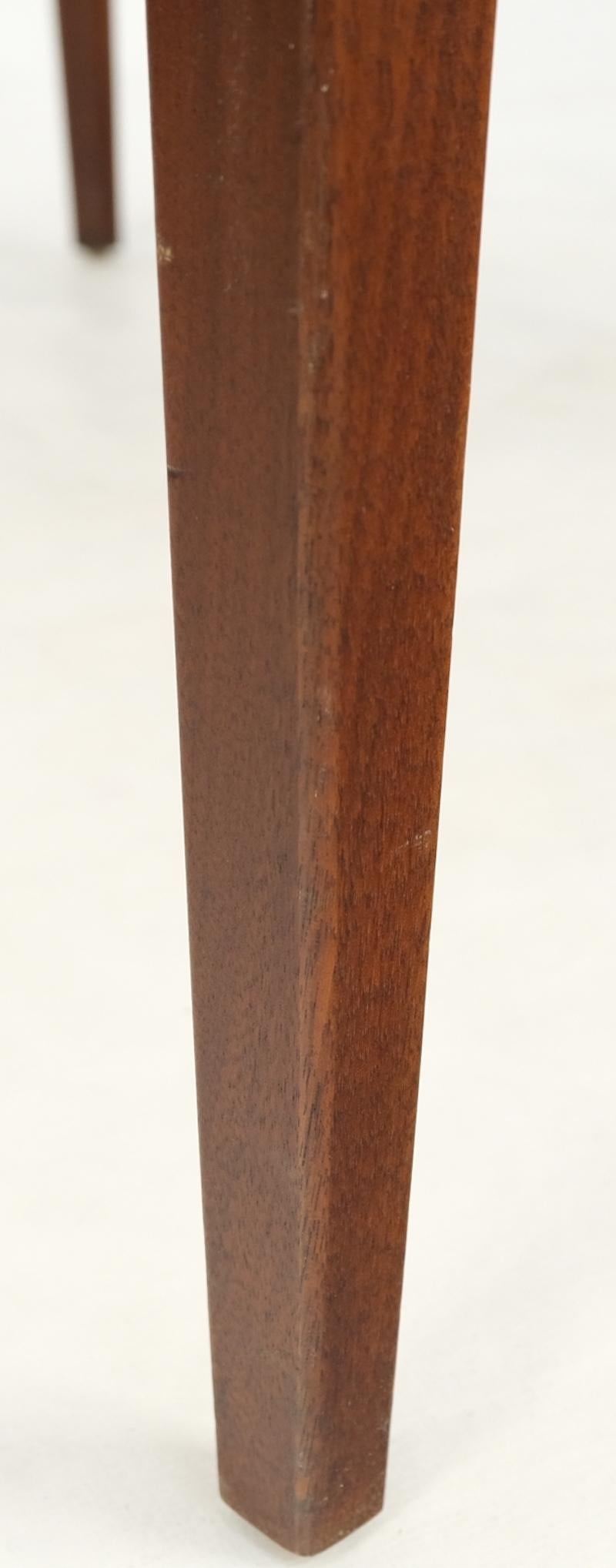 EstablishedLines Knoll Risom One Drawer Oiled Walnut Tapered Legs End Side Table Stand Decor Mint