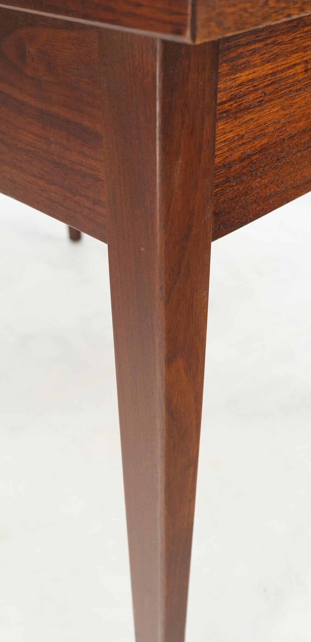 EstablishedLines Knoll Risom One Drawer Oiled Walnut Tapered Legs End Side Table Stand Decor Mint
