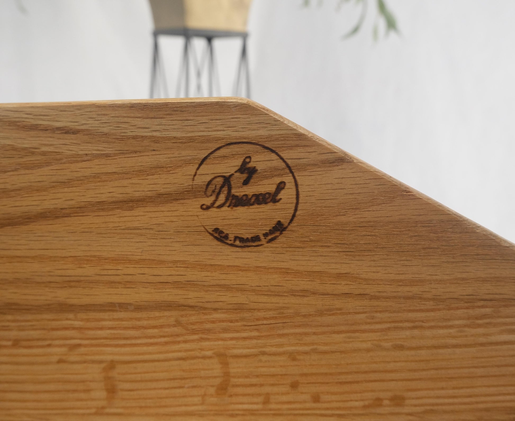 EstablishedLines Raised Panel 5 Doors 4 Drawers Mid Century Modern Dark Chestnut Dresser Credenza