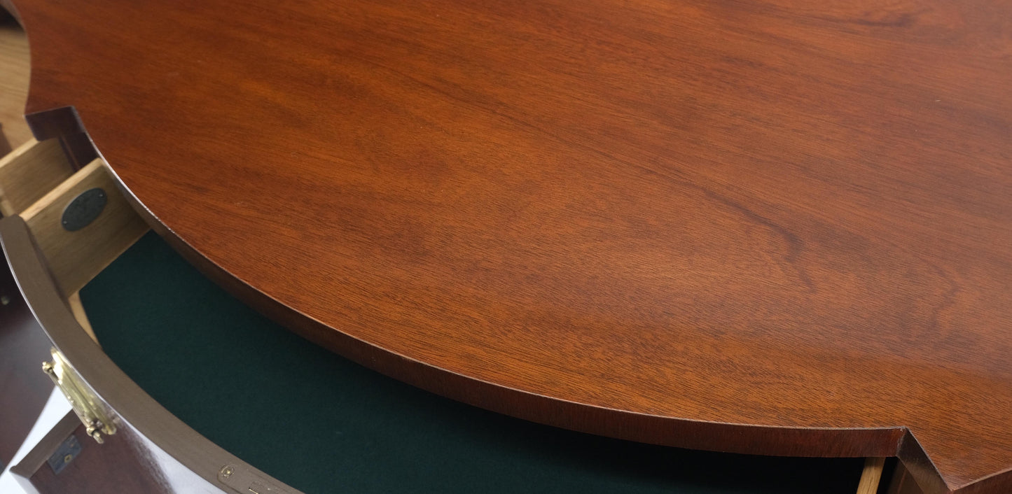 EstablishedLines Full Size Pencil Inlaid Mahogany Federal SideBoard Server Buffet by Baker MINT!