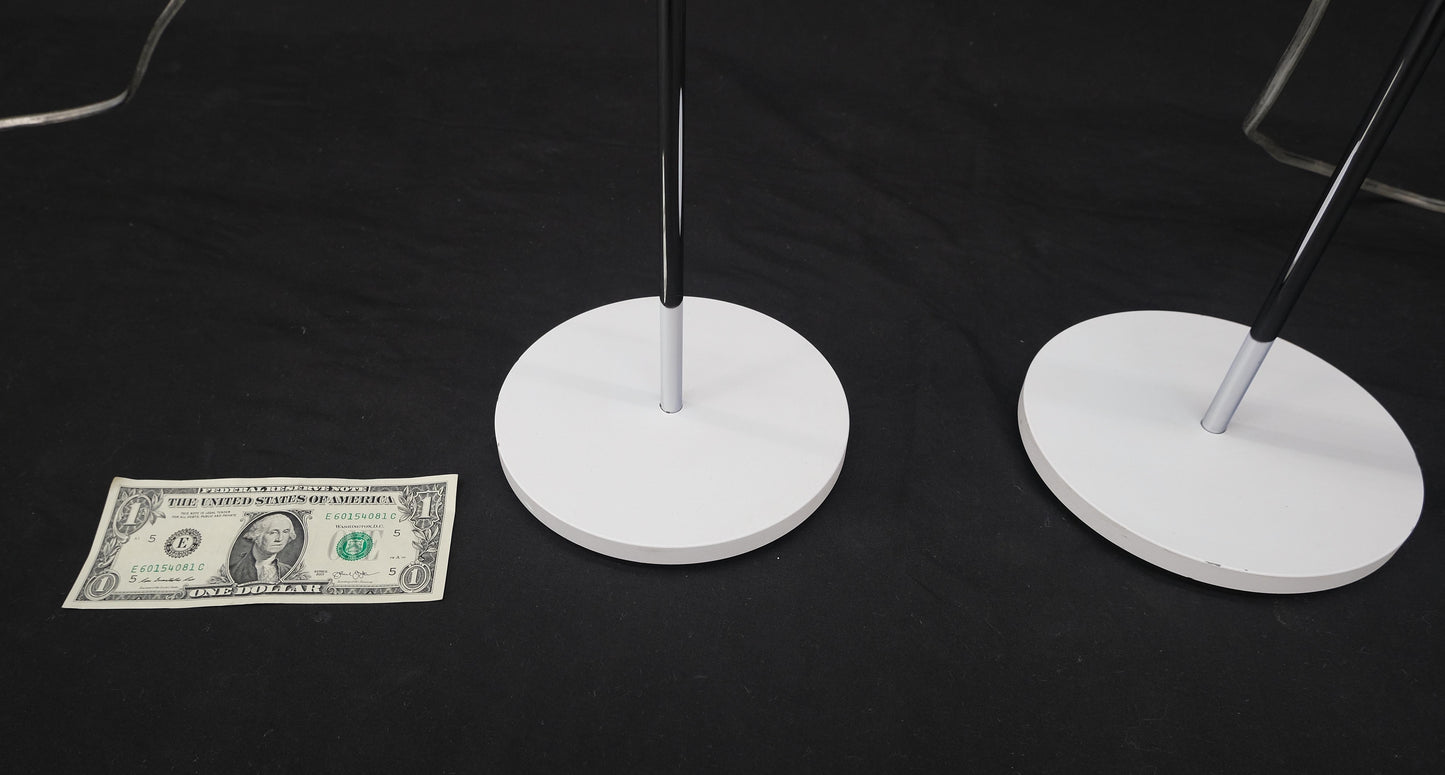 EstablishedLines Pair of Mid Century Italian Modern Artemide Desk Lamps Adjustable Height