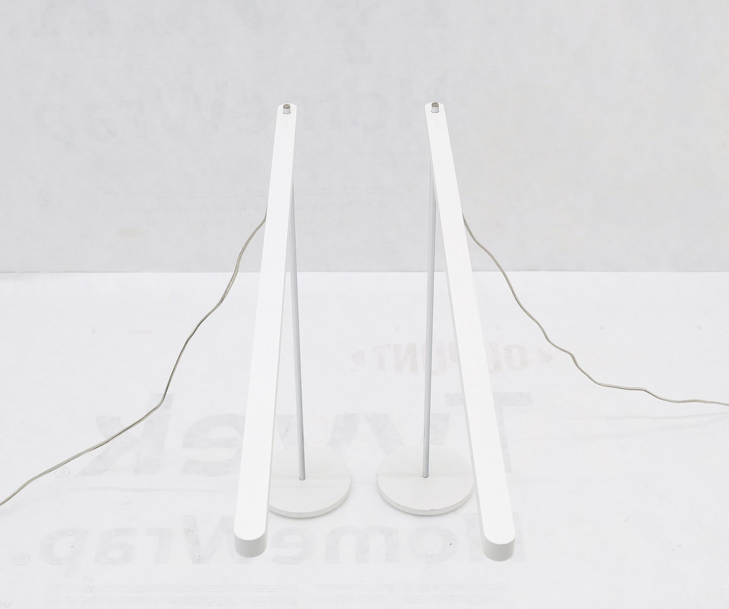 EstablishedLines Pair of Mid Century Italian Modern Artemide Desk Lamps Adjustable Height