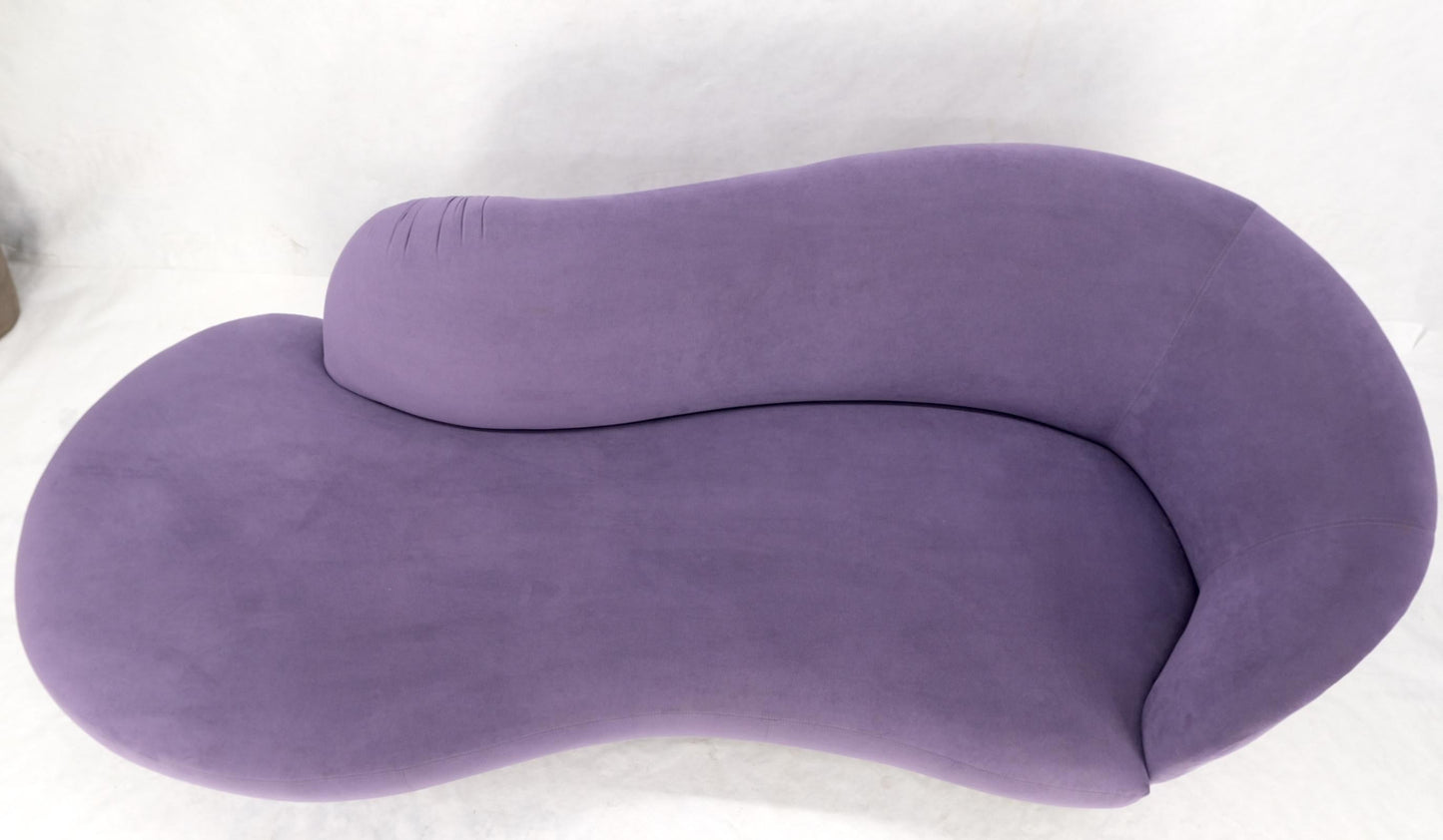 EstablishedLines Lavender Ultra Suede Cloud Sofa Chaise Lounge by Weiman