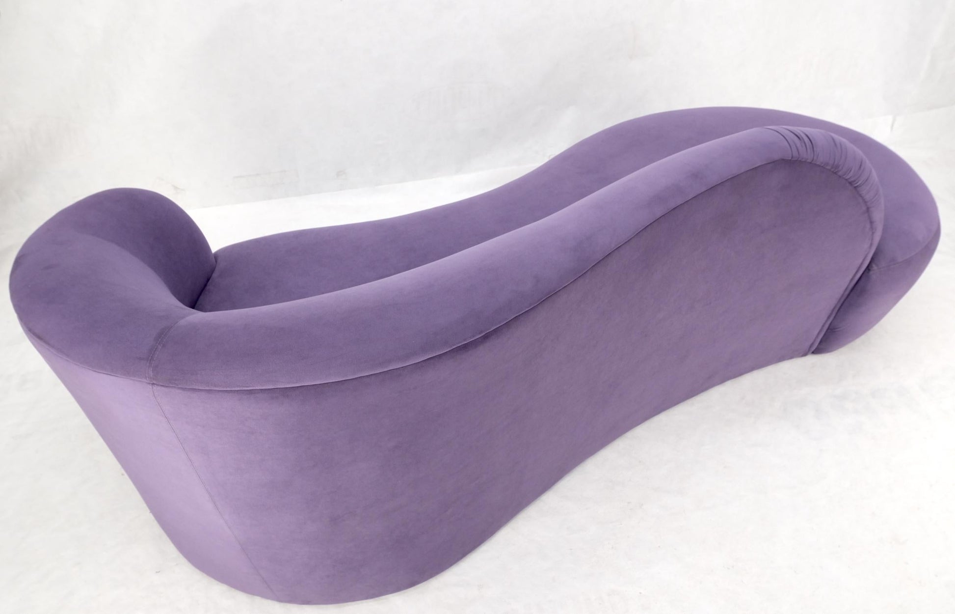 EstablishedLines Lavender Ultra Suede Cloud Sofa Chaise Lounge by Weiman