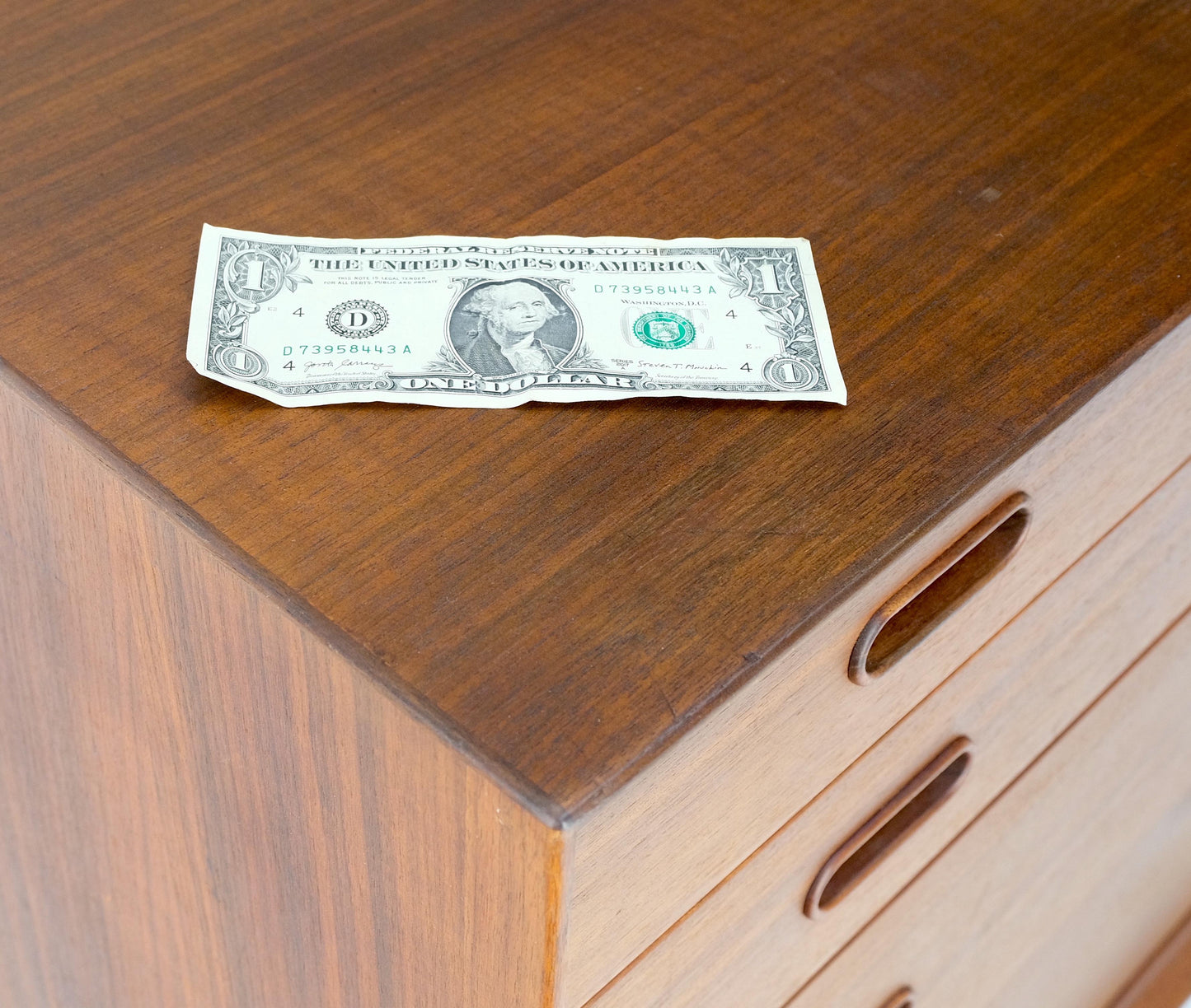 EstablishedLines Vodder Sibast Danish Mid-Century Modern Teak Long 8 Drawers Credenza Dresser