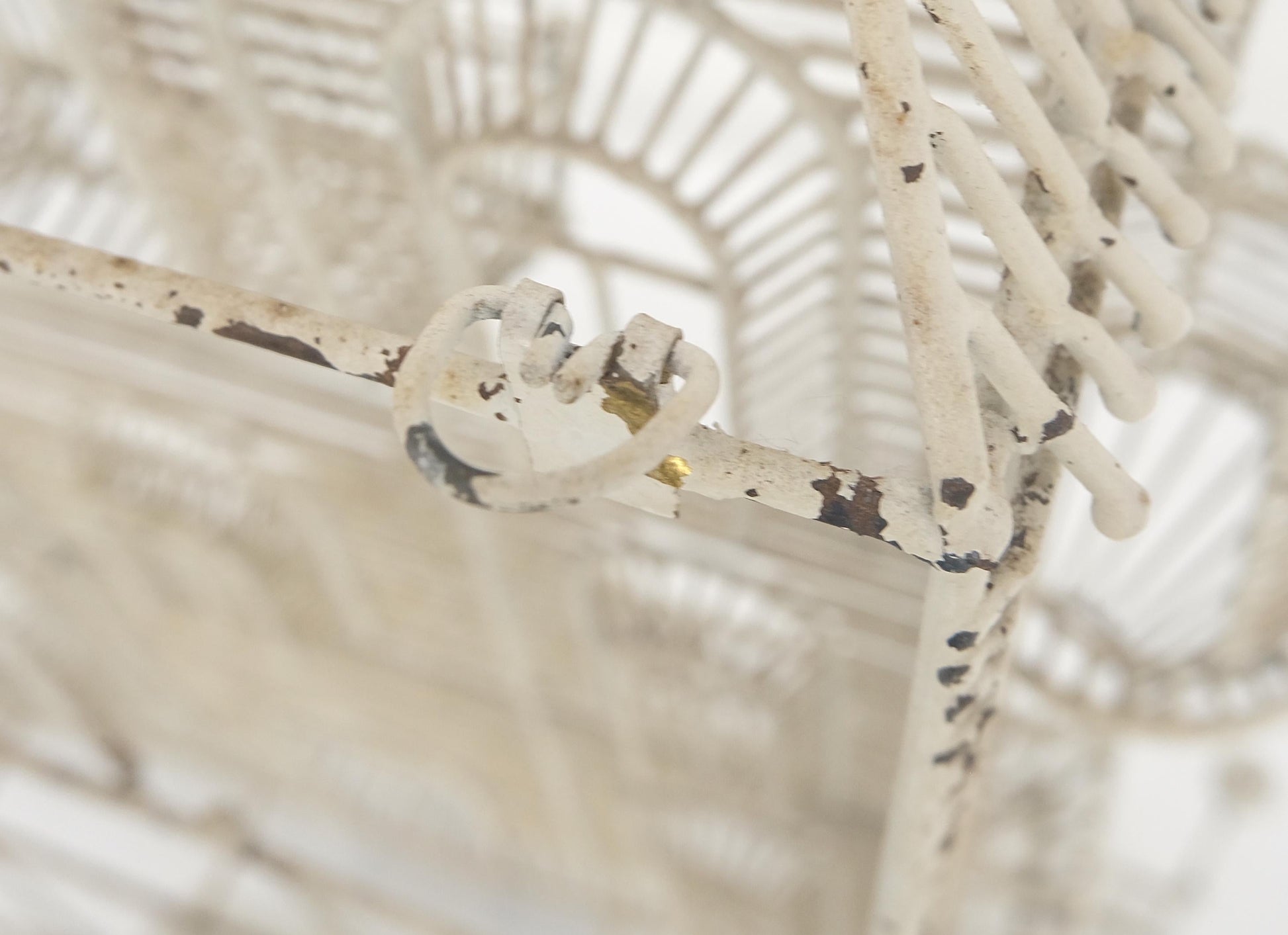 EstablishedLines 53" Tall  c1960s Very Fine Wall Wire Sculpture of Castle House Architecture