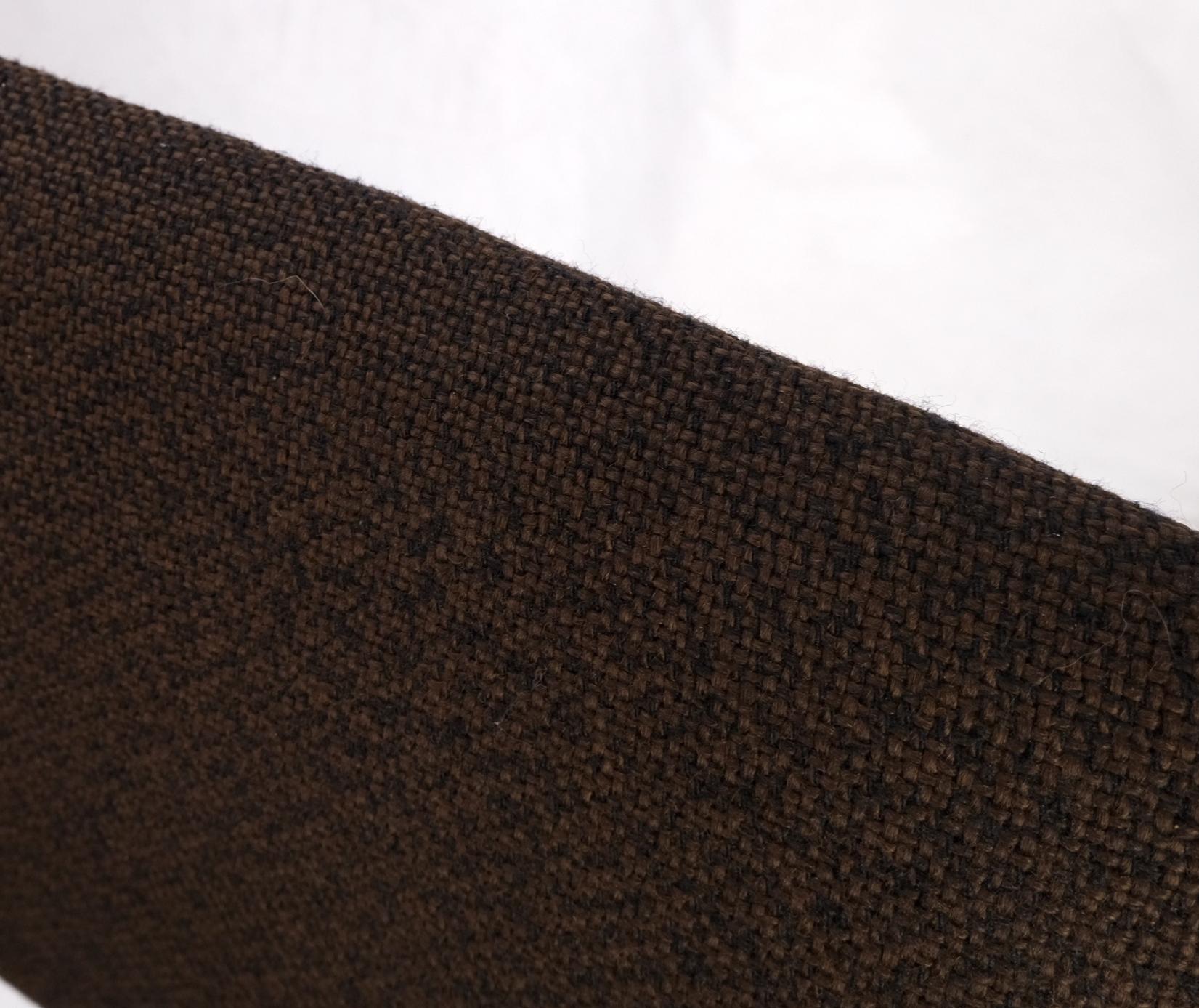 EstablishedLines Set of 10 Danish Mid Century Modern Cado Dining Chairs Wool Upholstery Denmark