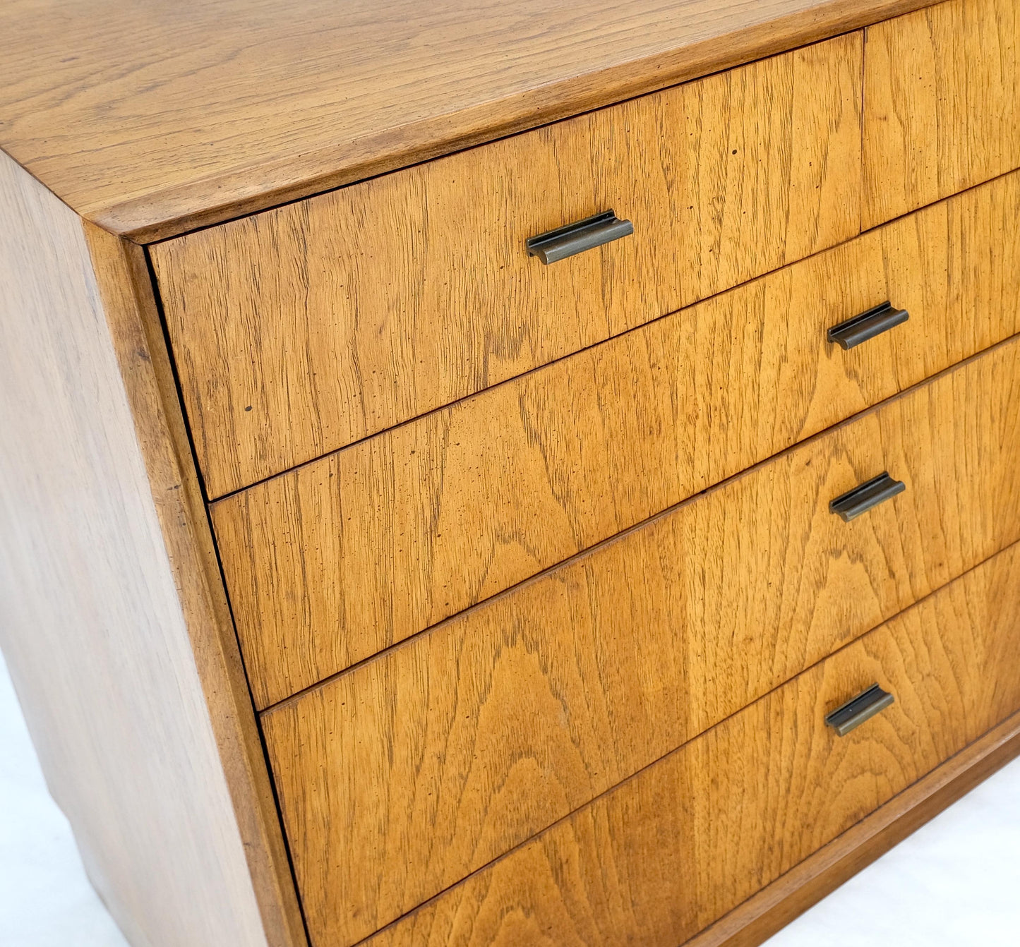 EstablishedLines Campaign Style Mid Century Modern 10 Drawers Long Dresser Credenza Mint!