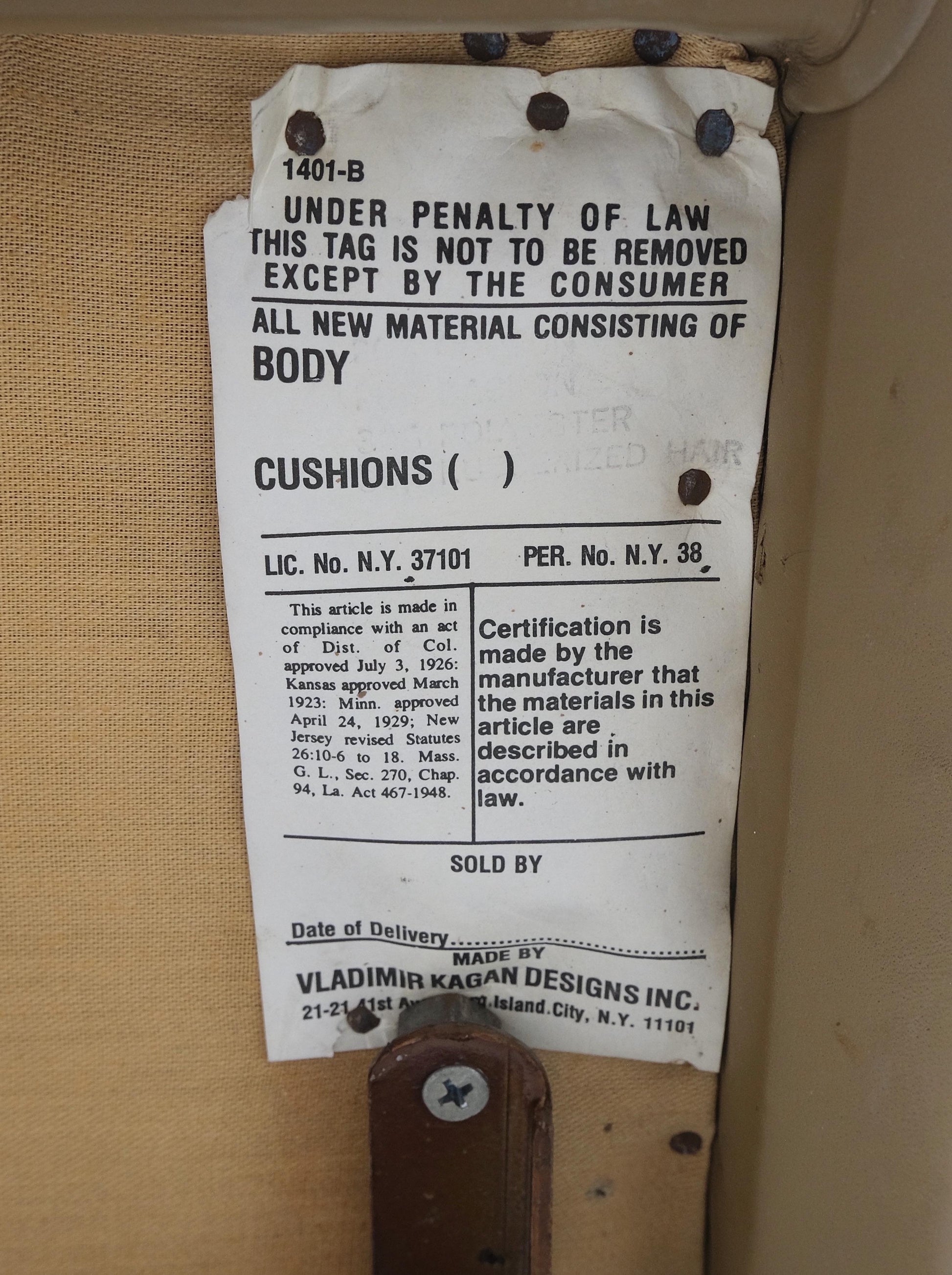 EstablishedLines Vladimir Kagan Leather Ribbed Style Upholstery Heavy Stainless Base Desk Chair