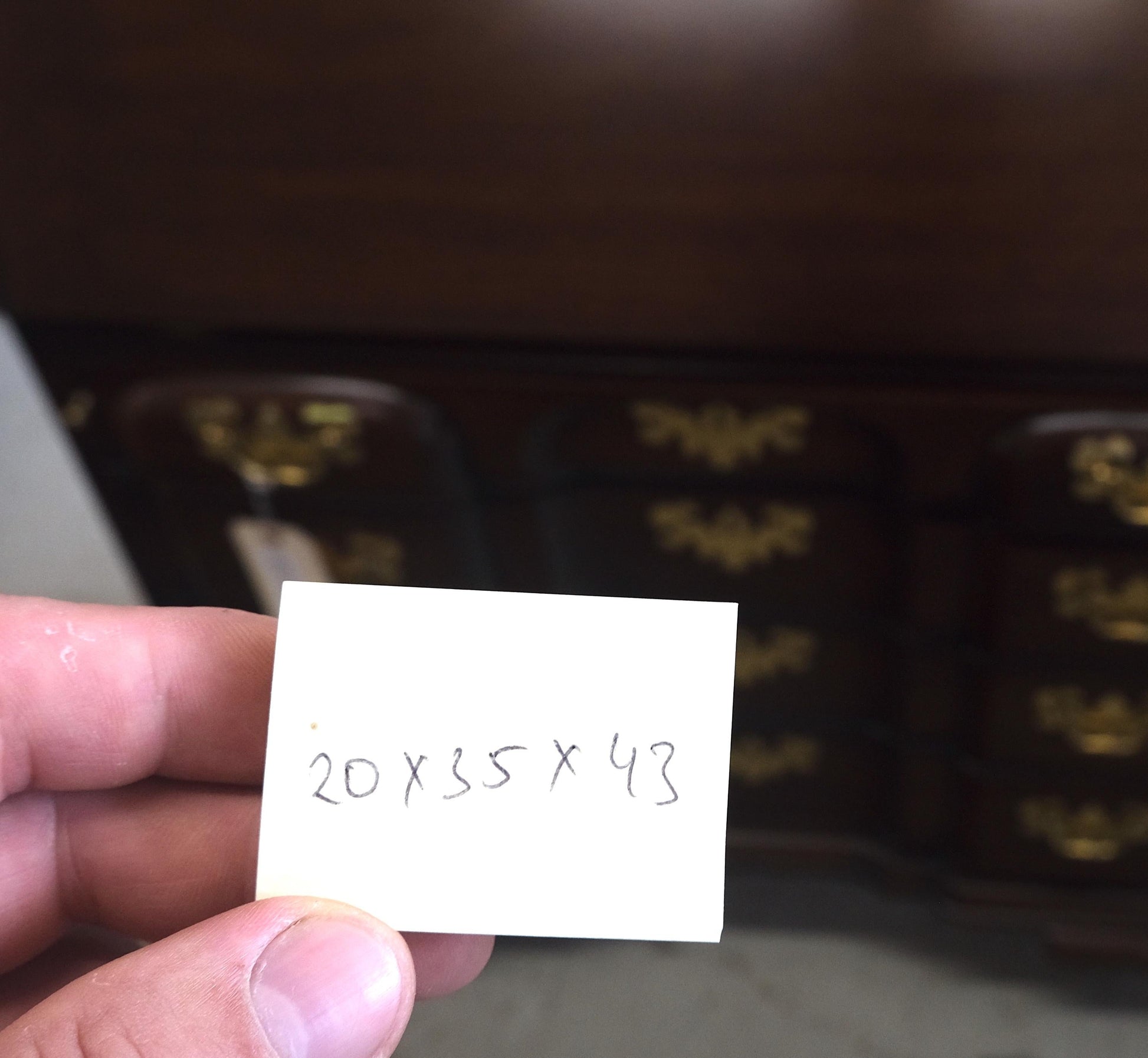 EstablishedLines Mahogany Block Front Drop Desk Secretary Bracket Foot 4 Drawers Dresser MINT!