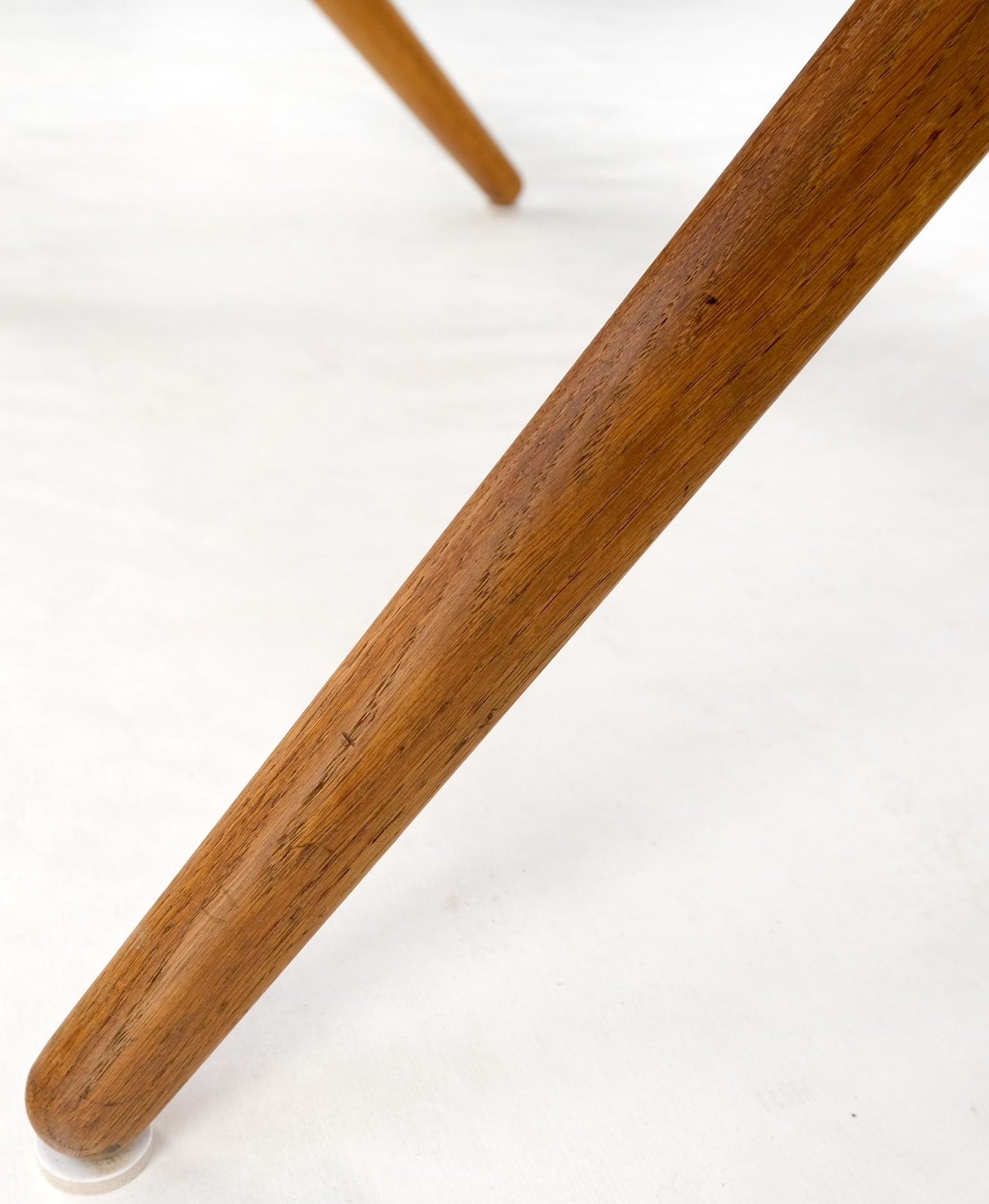 EstablishedLines Hans Wegner Danish Mid-Century Modern Teak & Brass X Base Coffee Side Table