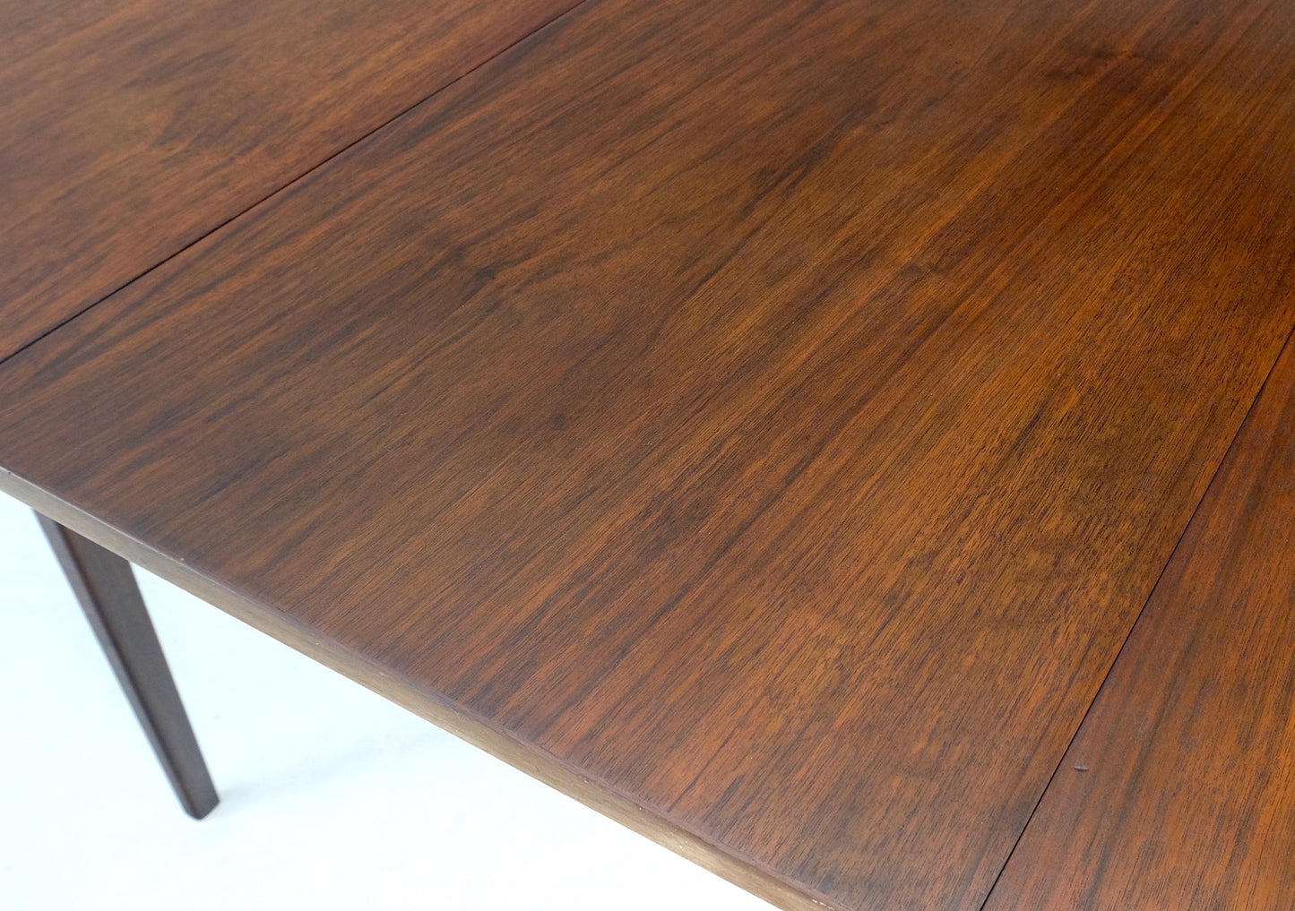 EstablishedLines Danish Mid-Century Modern Walnut Drop Leaf Dining Table W/ Extension Leaf Mint!
