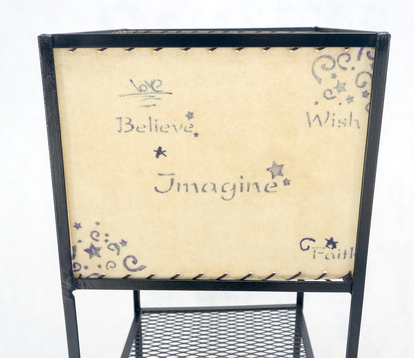 EstablishedLines Frederic Weinberg Mid Century Modern Etagere Shelving Unit Floor Lamp MINT!