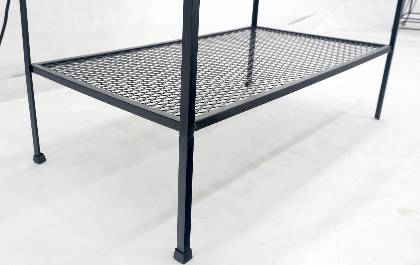 EstablishedLines Frederic Weinberg Mid Century Modern Etagere Shelving Unit Floor Lamp MINT!