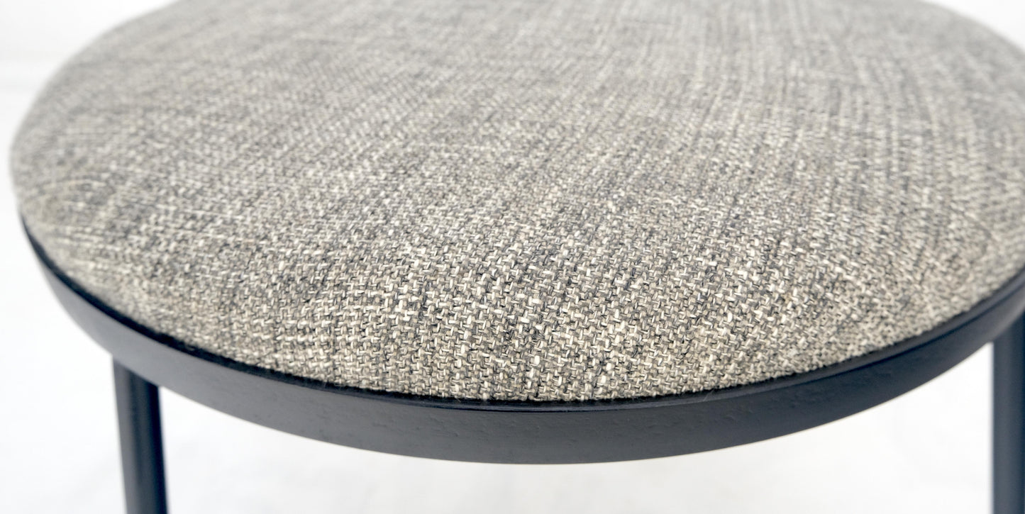 EstablishedLines Arthur Umanoff Wire Legs Mid Century Modern Round Compact Bench Stool MINT!