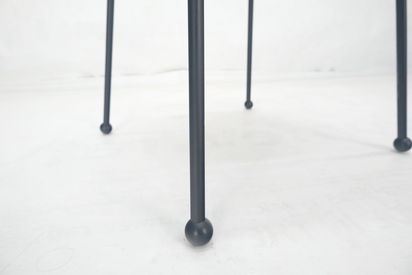 EstablishedLines Arthur Umanoff Wire Legs Mid Century Modern Round Compact Bench Stool MINT!