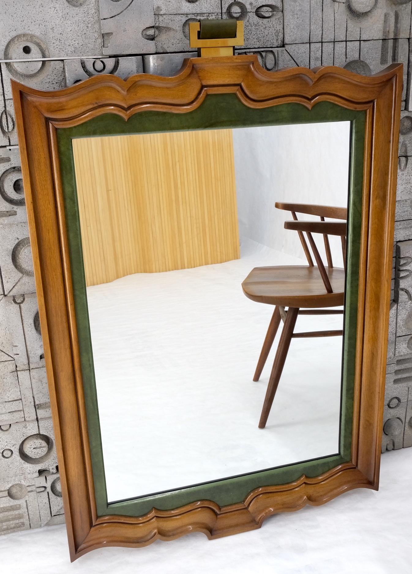 EstablishedLines Grossfeld House Figural Carved Frame Wall Mirror