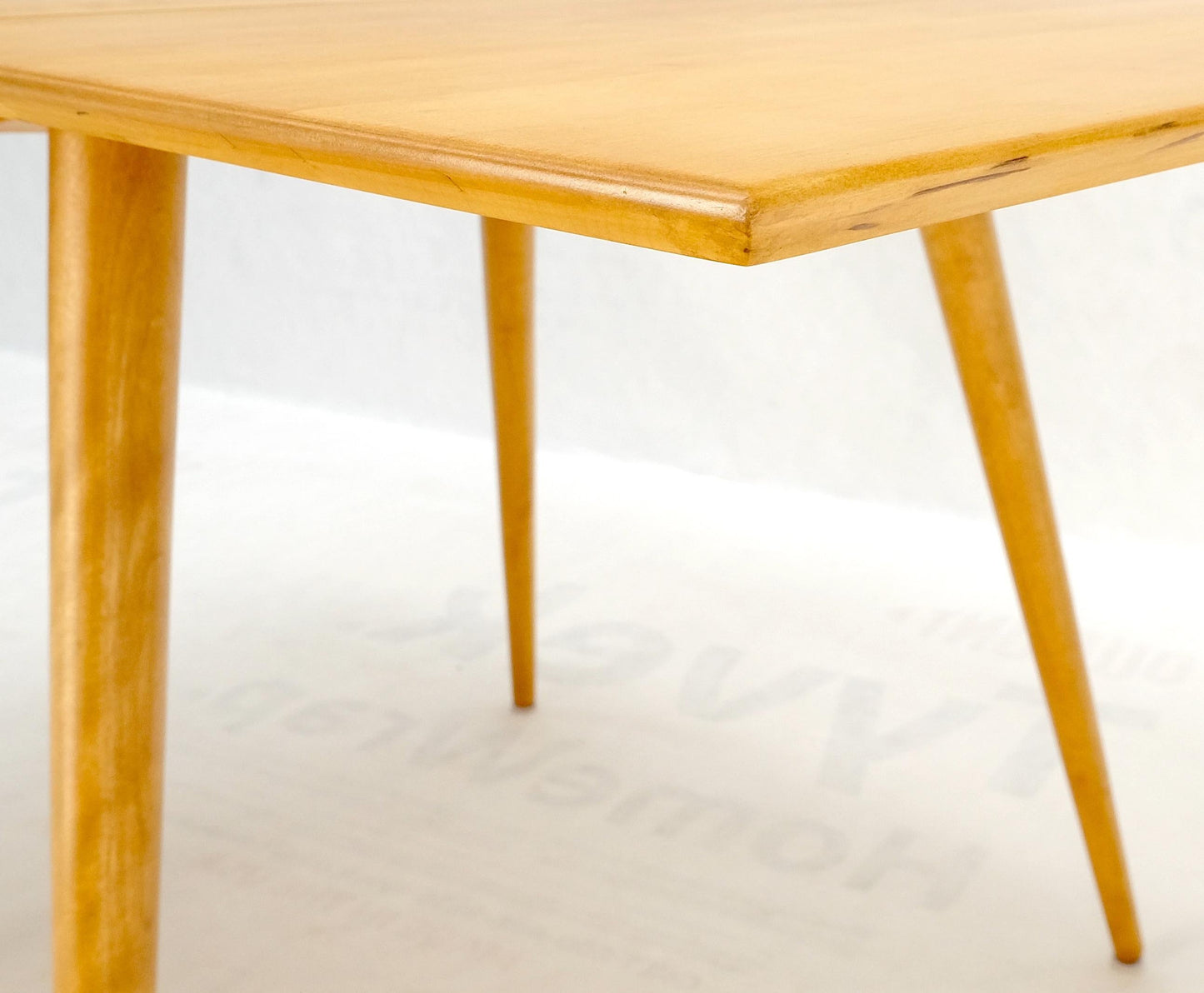 EstablishedLines Paul McCobb Solid Birch Drop Leaf Dining Table Planer Group Tapered Legs MINT!