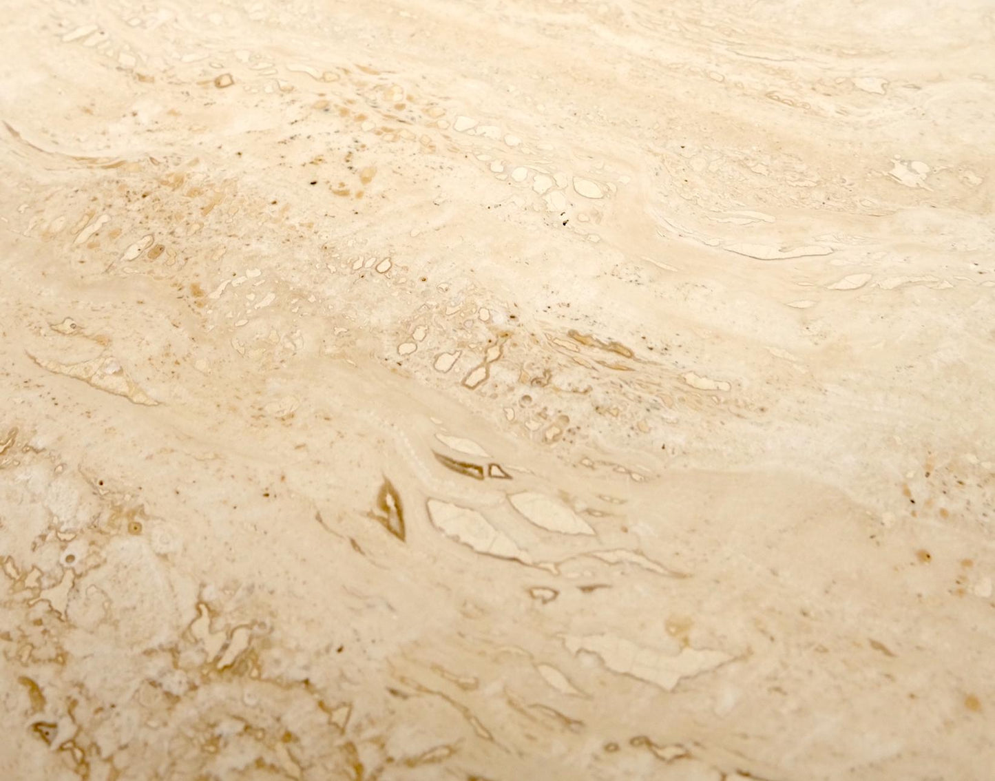 EstablishedLines Pair of Tall Large Square Italian Travertine Pedestals Stands