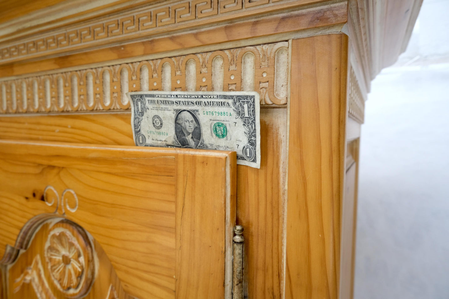 EstablishedLines Country French Pine Wardrobe Storage Cabinet