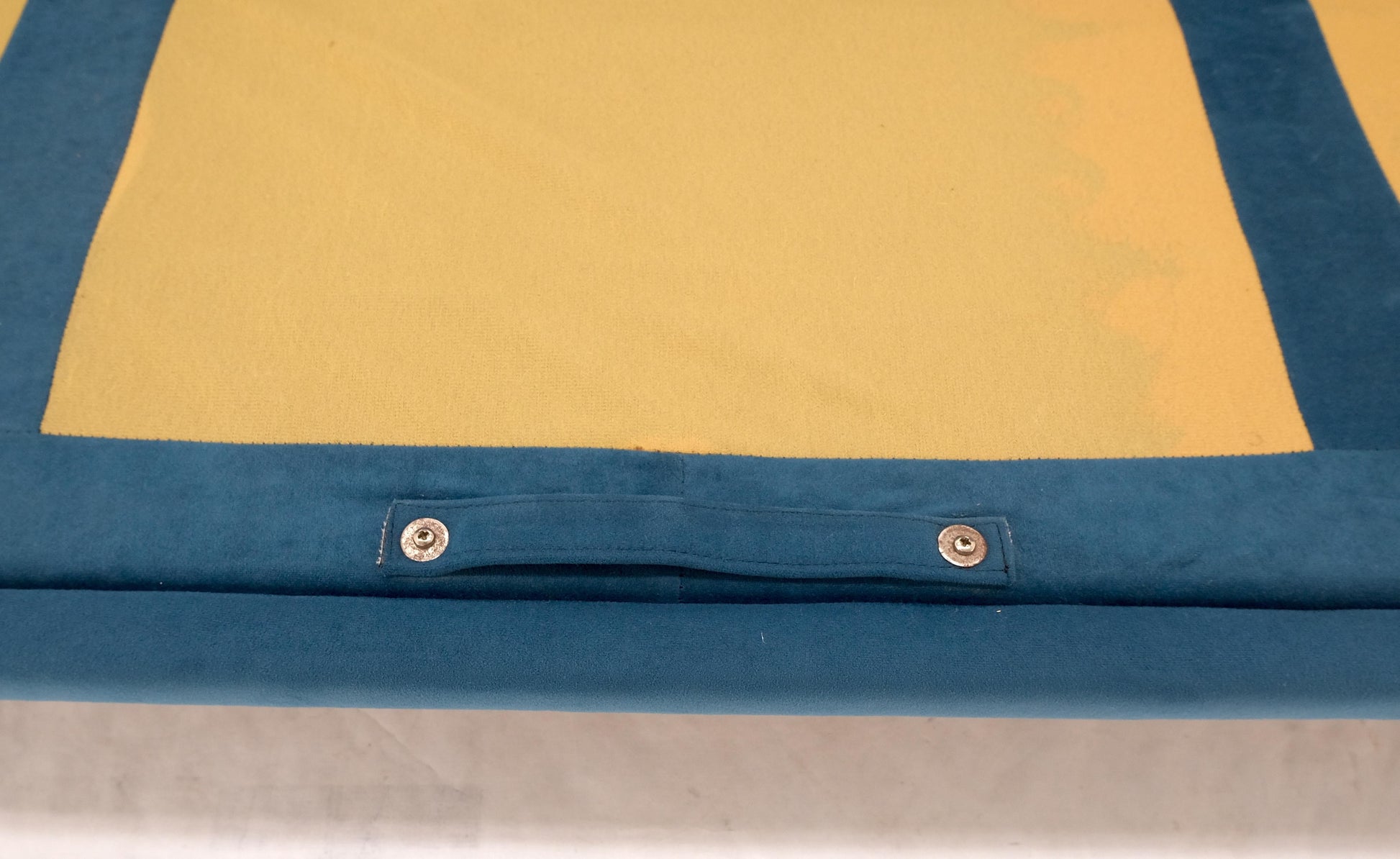 EstablishedLines Marco Zanuso Sofa for Arflex Mid Century Italian Modern Teal Upholstery Clean!