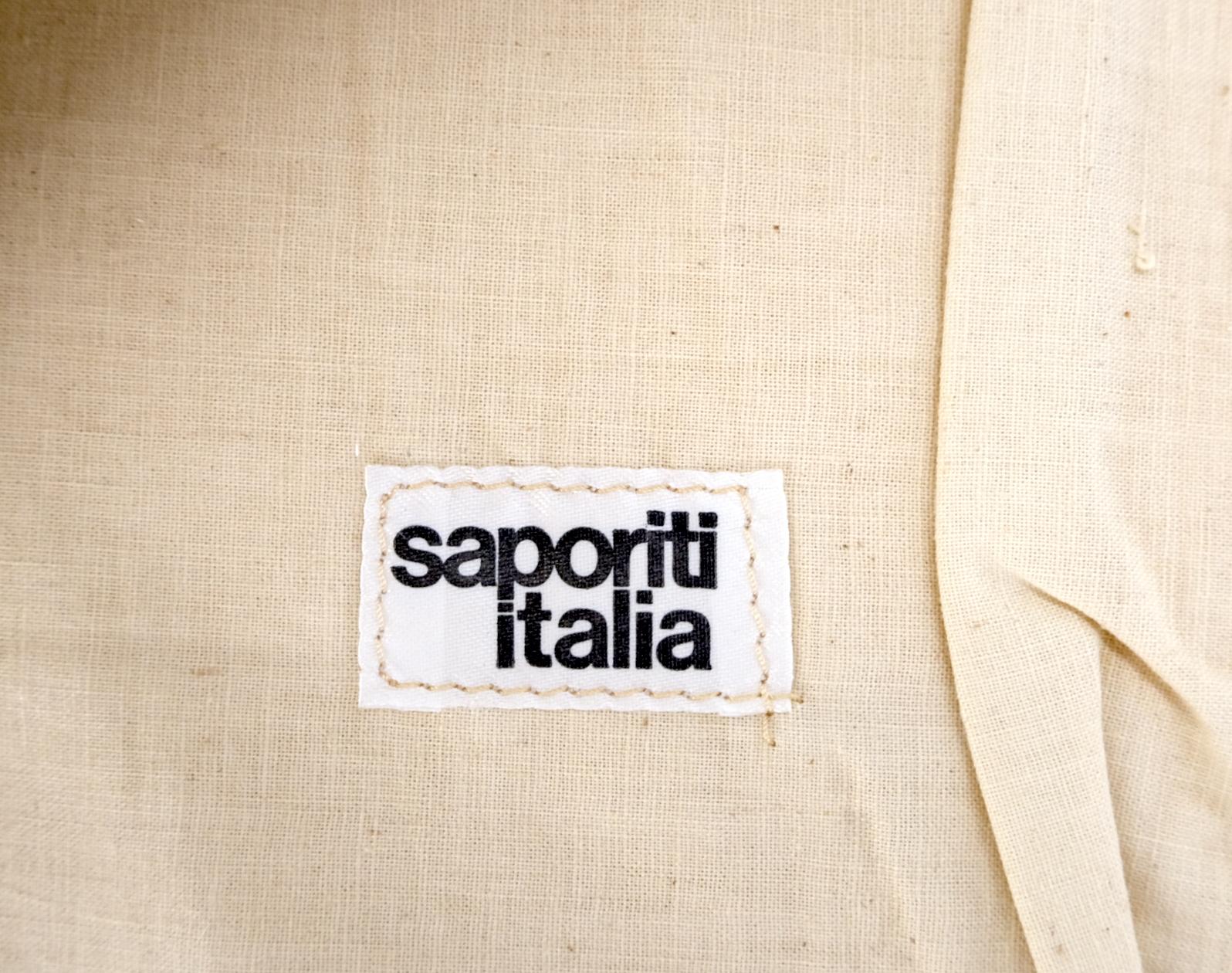 EstablishedLines Pair of Sapority Italian Mid Century Modern Leather Chaise Lounges