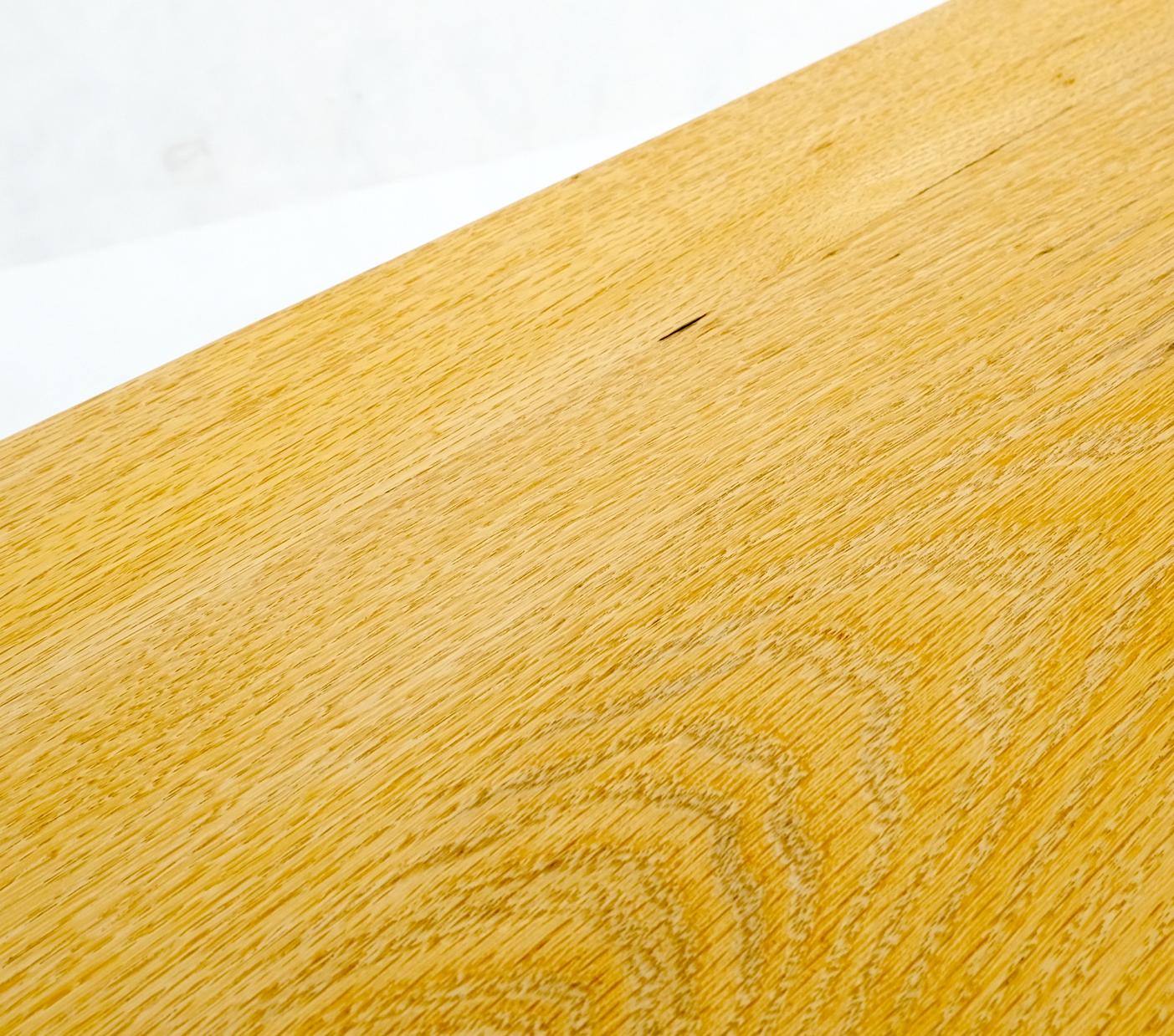 EstablishedLines Arts & Crafts Studio Made Long Oak Bench