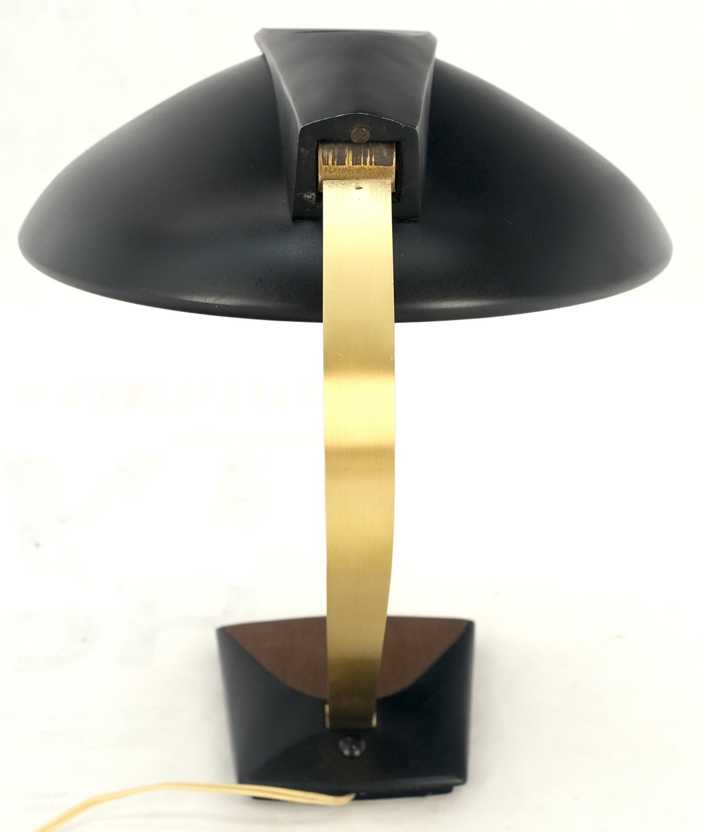 EstablishedLines Vintage c1970s Italian Mid Century Modern Adjustable Brass Desk Table Lamp MINT!