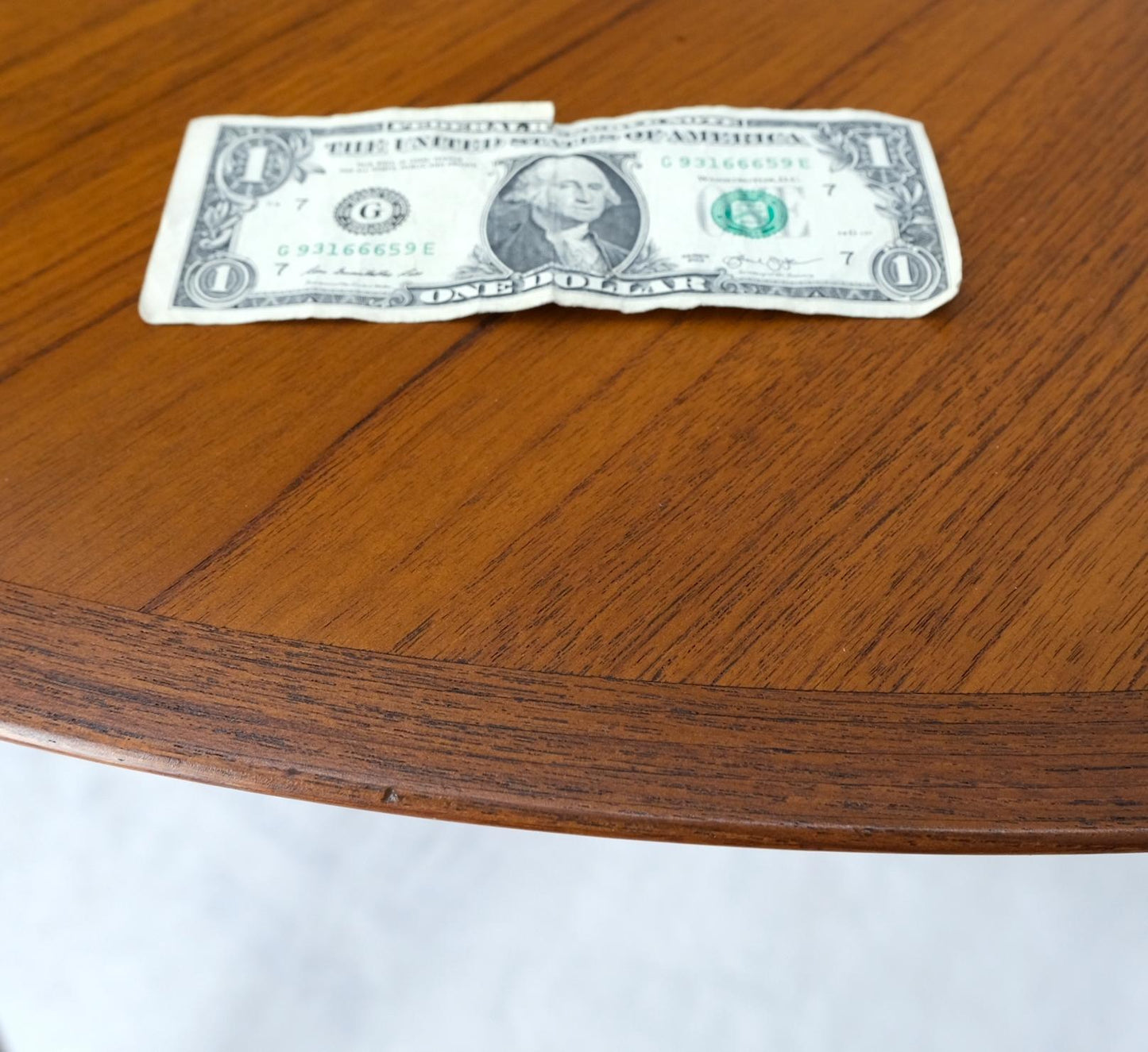 EstablishedLines Danish Mid Century Modern Teak Drop Leaf Dining Table w/ 2 Leaves Boards MINT