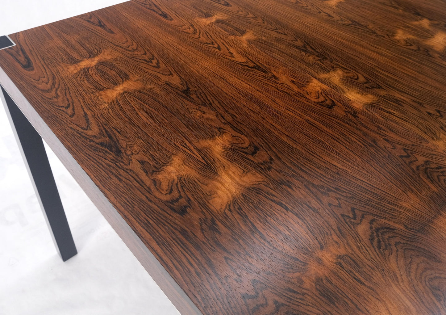 John Stuart Rosewood Top Square Top Game Dining Table Two Extension Boards MINT!