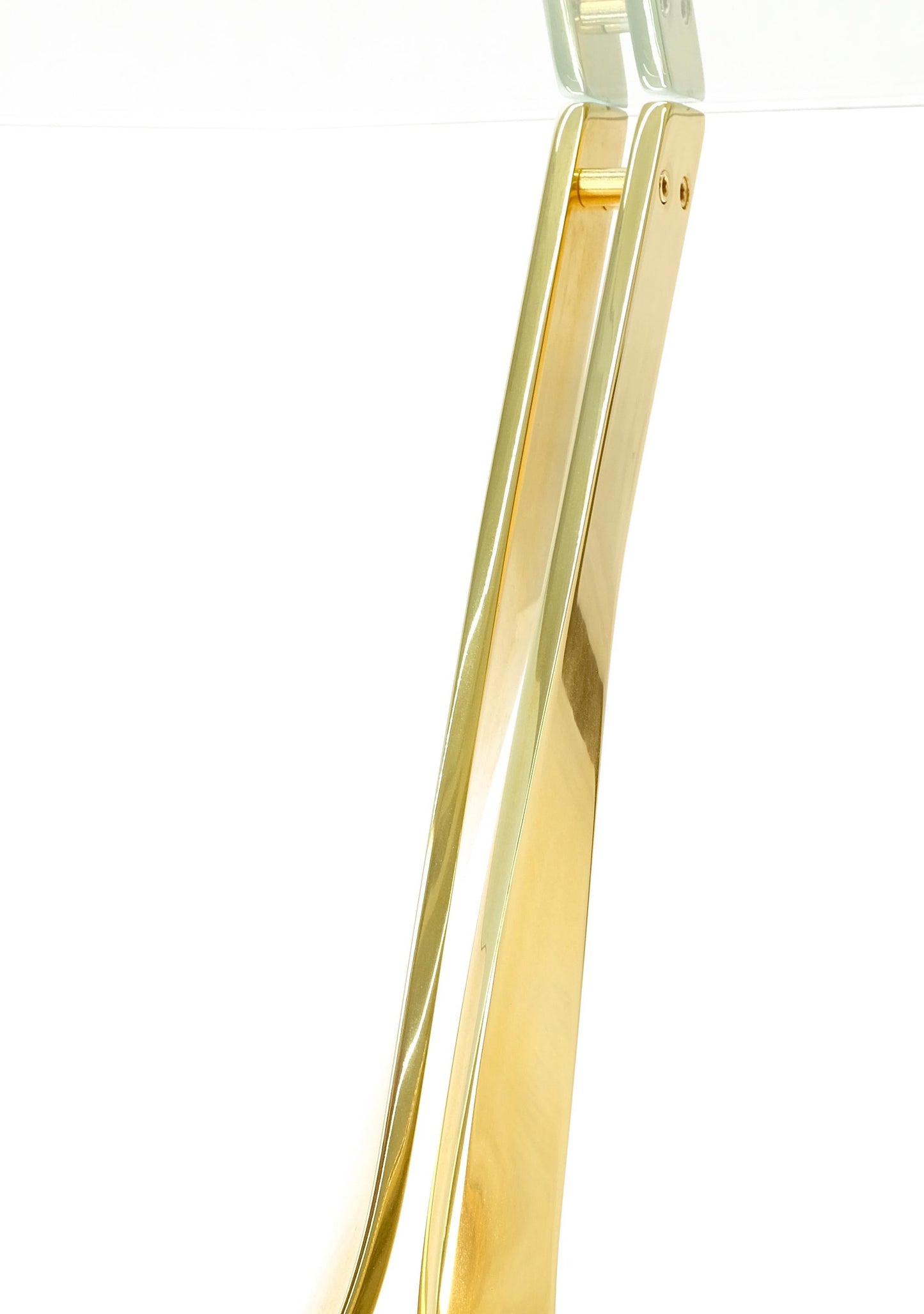 EstablishedLines Roger Sprunger for Dunbar Mid-Century Modern Brass Glass Coffee Table Clean!