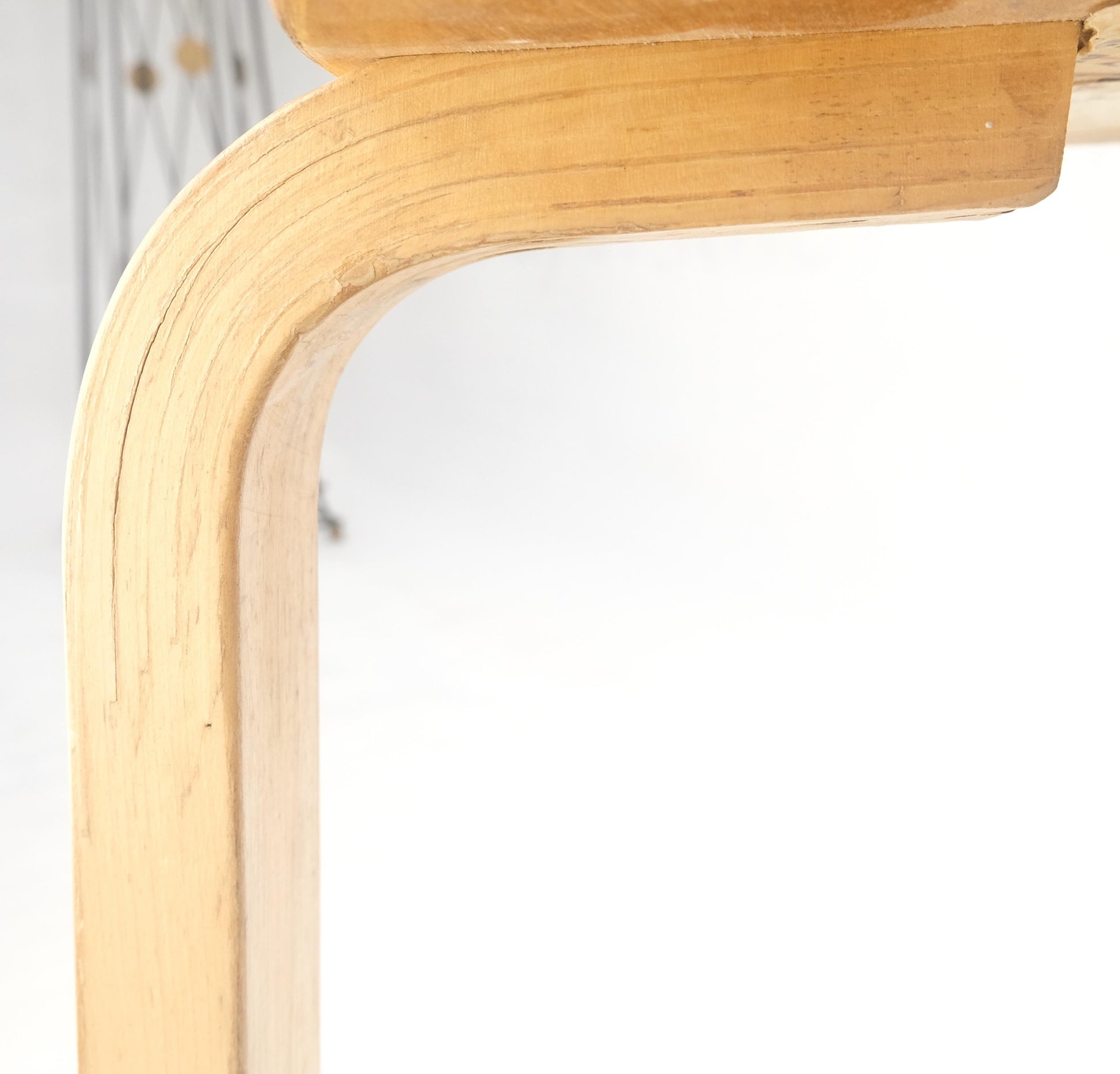 EstablishedLines Set of 3 Early Round Nesting Side Occasional Tables by Alvar Aalto Mid Century