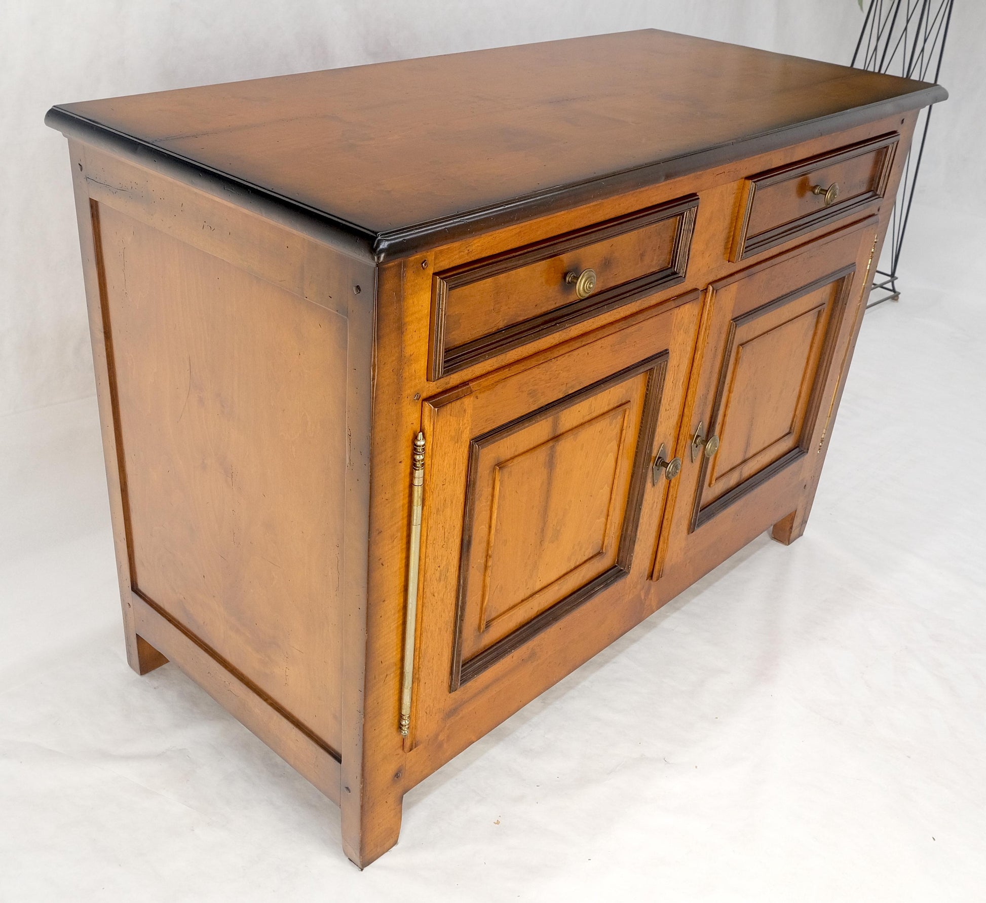 EstablishedLines Baker Two Door Drawers Large 26" Deep Sideboard Credenza Dresser Buffet MINT!