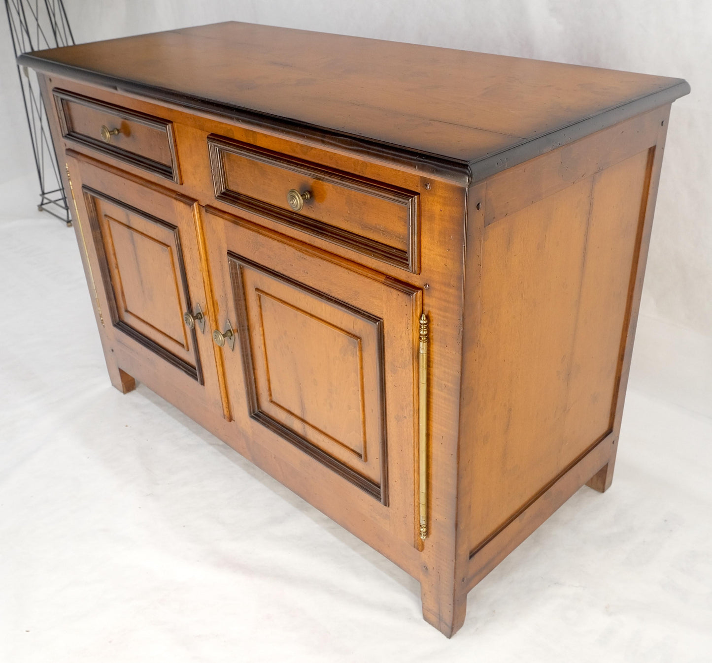 EstablishedLines Baker Two Door Drawers Large 26" Deep Sideboard Credenza Dresser Buffet MINT!