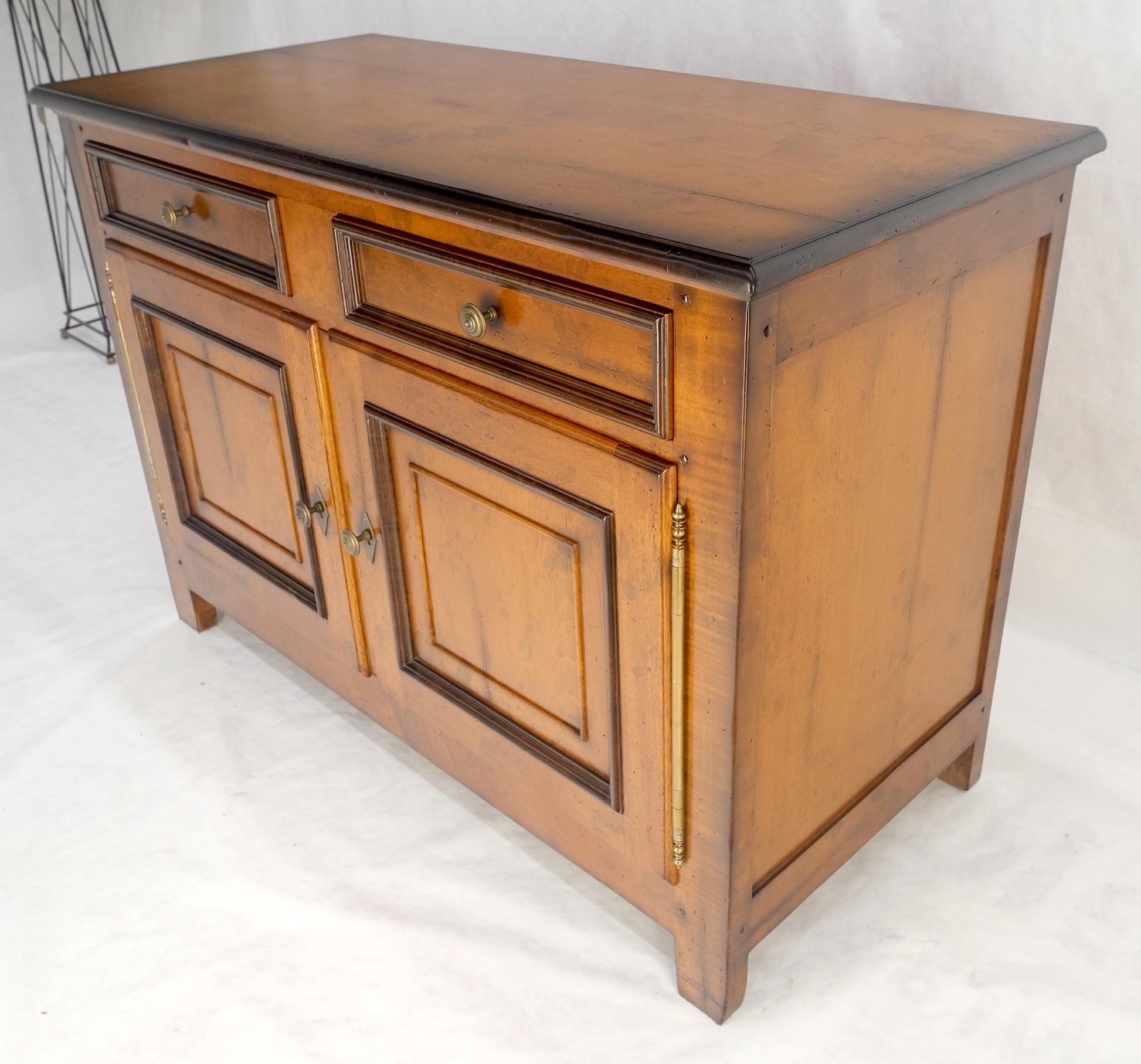 EstablishedLines Baker Two Door Drawers Large 26" Deep Sideboard Credenza Dresser Buffet MINT!