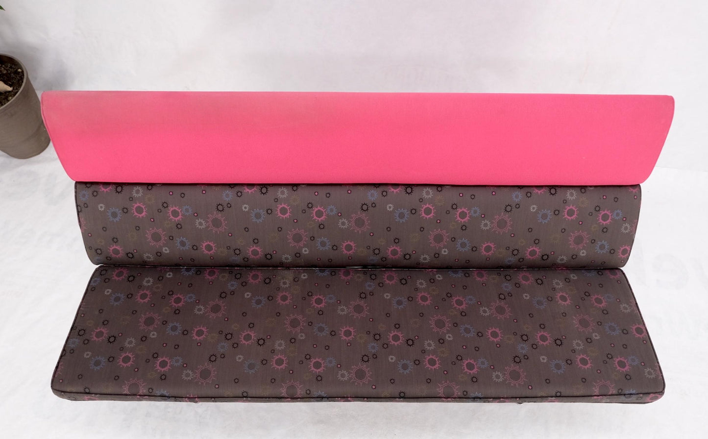 EstablishedLines Charles Eames Herman Miller Mid Century Modern Multi Color Compact Sofa Loveseat