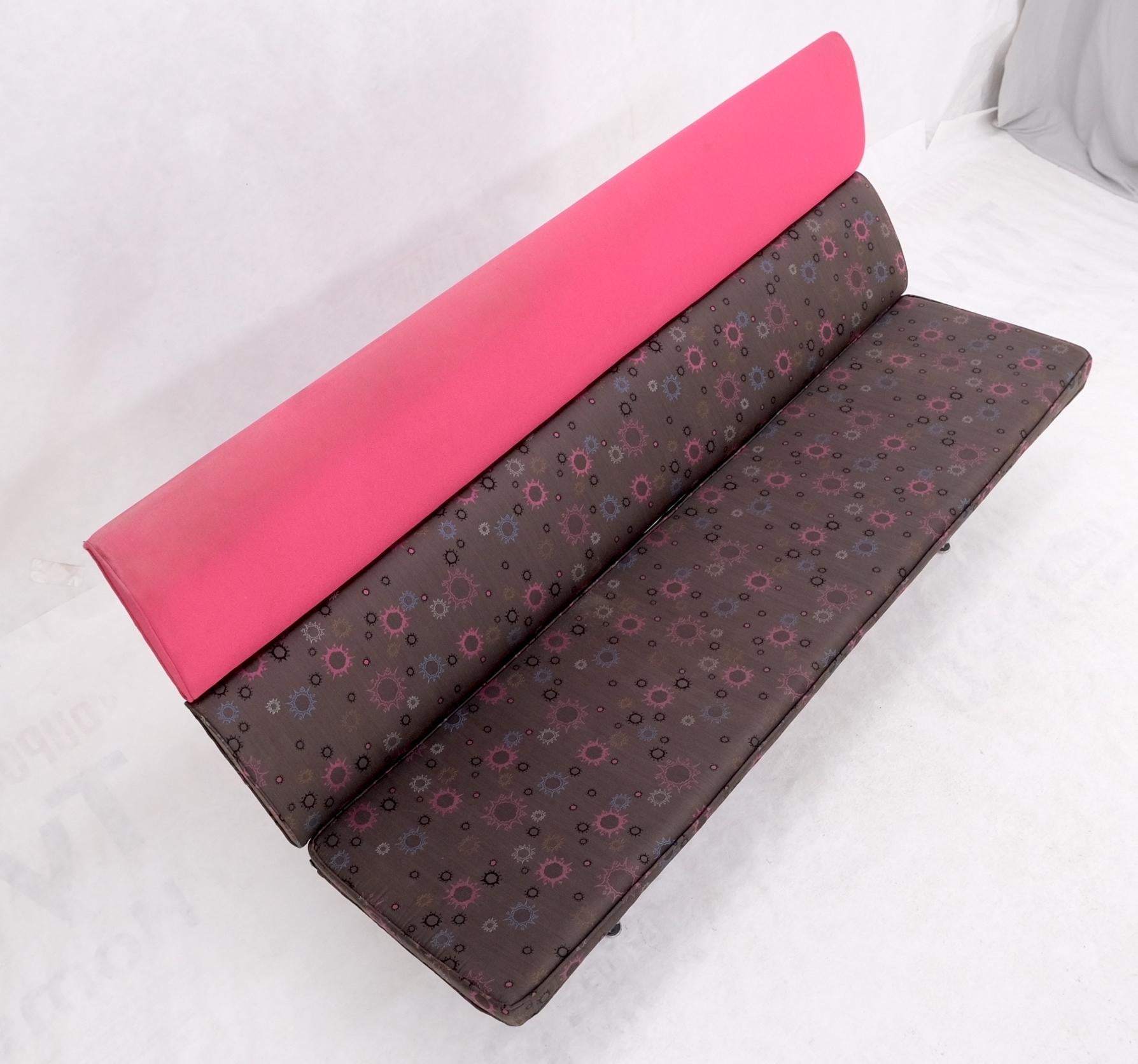 EstablishedLines Charles Eames Herman Miller Mid Century Modern Multi Color Compact Sofa Loveseat