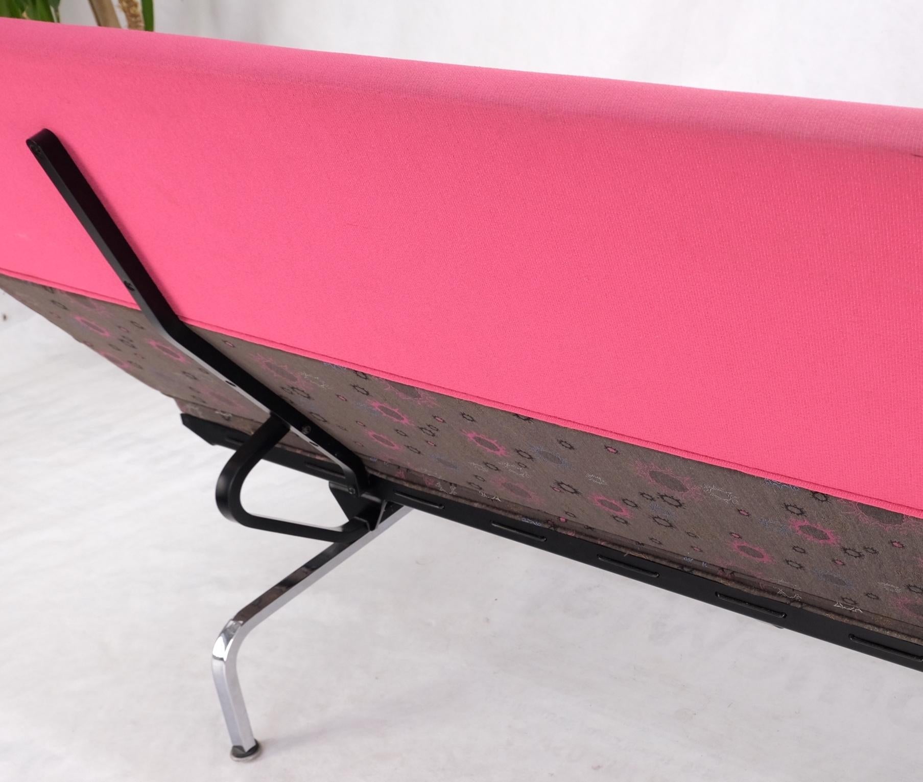 EstablishedLines Charles Eames Herman Miller Mid Century Modern Multi Color Compact Sofa Loveseat