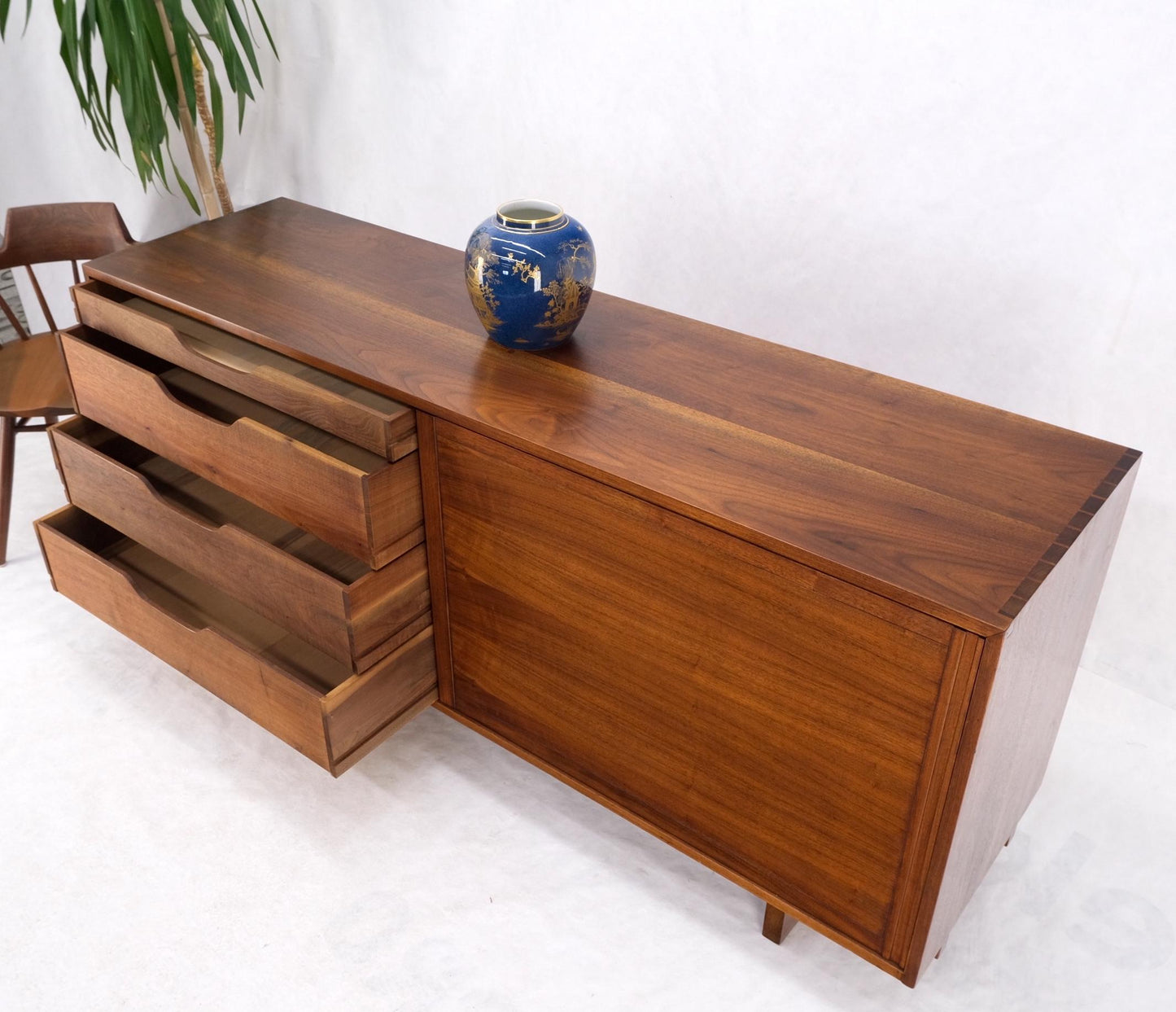 EstablishedLines George Nakashima Sliding Doors Dresser Credenza