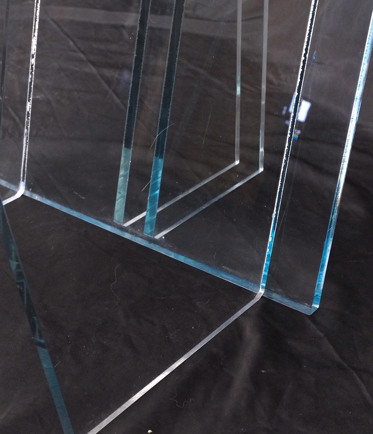 EstablishedLines Charles Hollis Jones 'Wisteria' Lucite Dining Chair Introduced, 1968