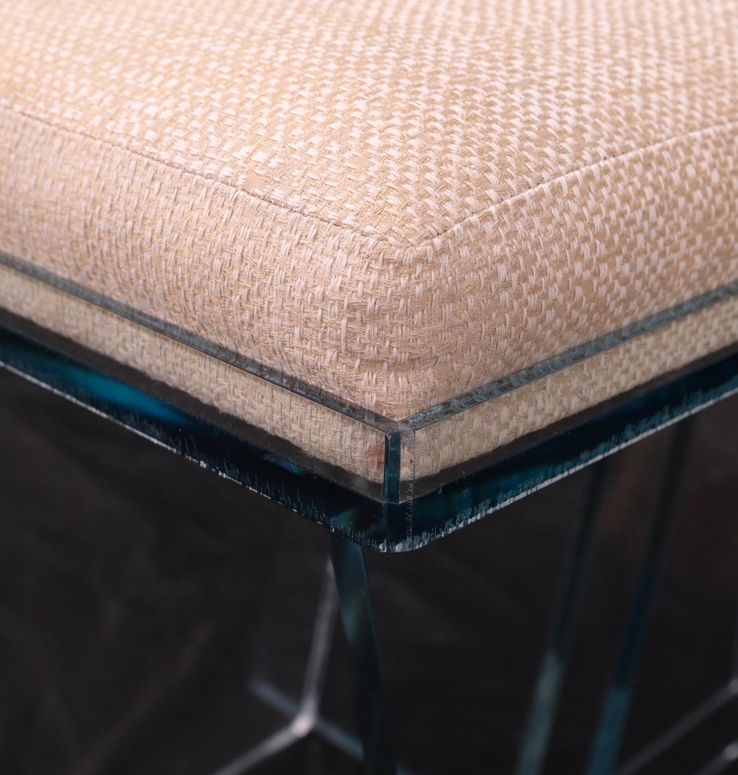 EstablishedLines Charles Hollis Jones 'Wisteria' Lucite Dining Chair Introduced, 1968