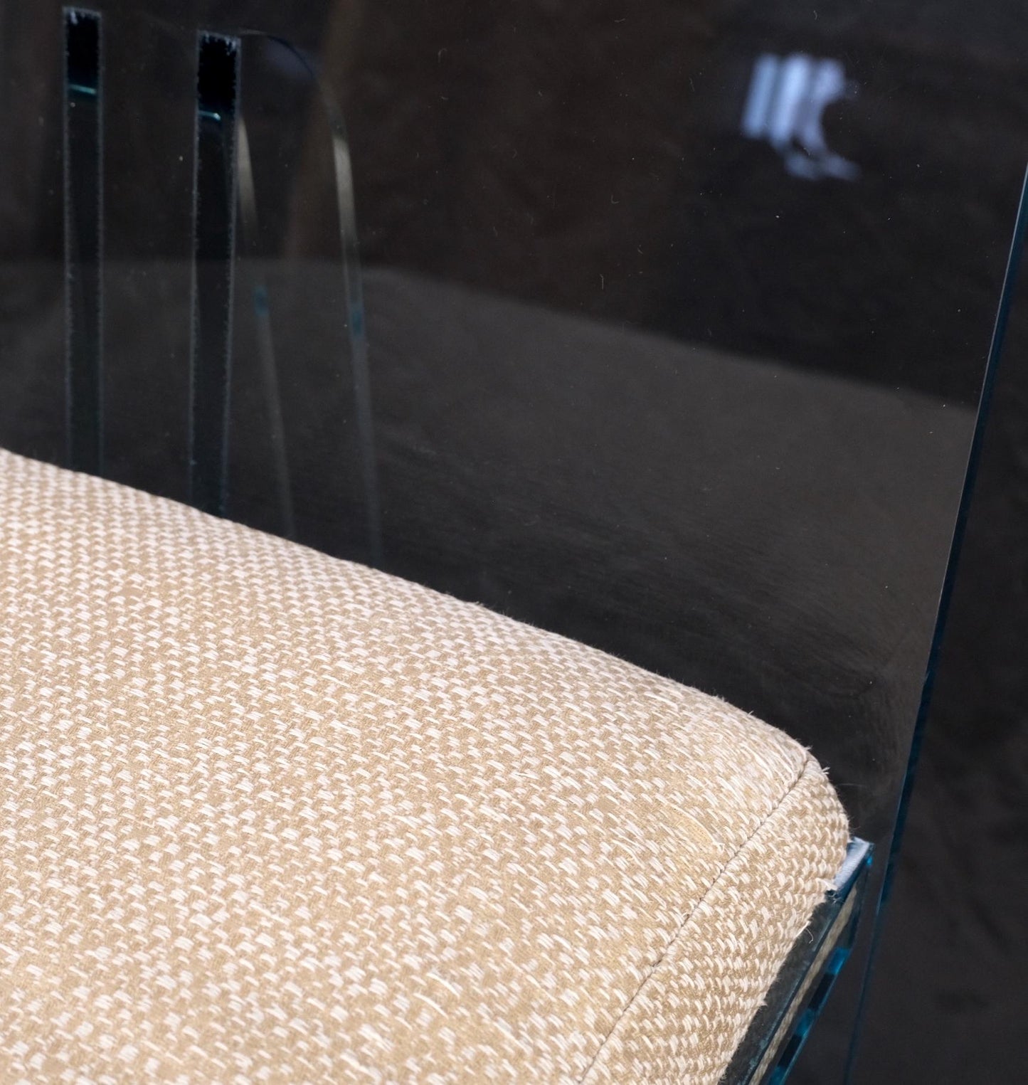 EstablishedLines Charles Hollis Jones 'Wisteria' Lucite Dining Chair Introduced, 1968