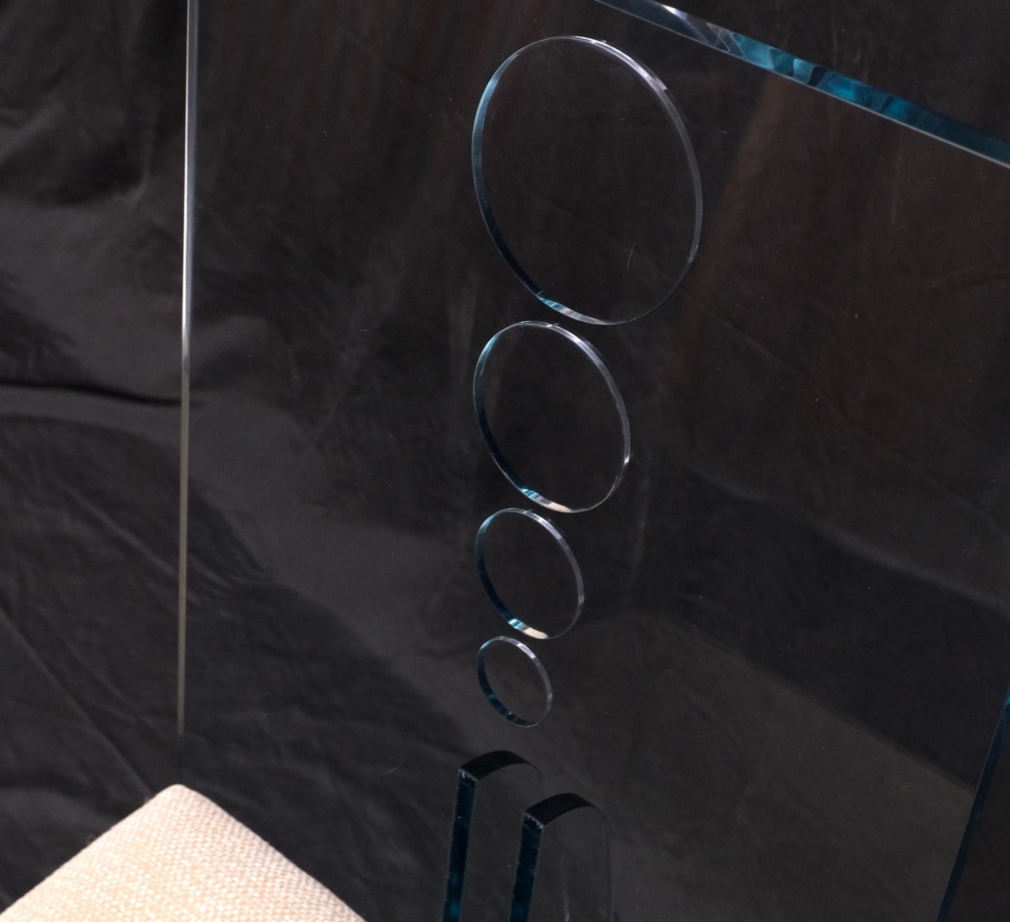 EstablishedLines Charles Hollis Jones 'Wisteria' Lucite Dining Chair Introduced, 1968