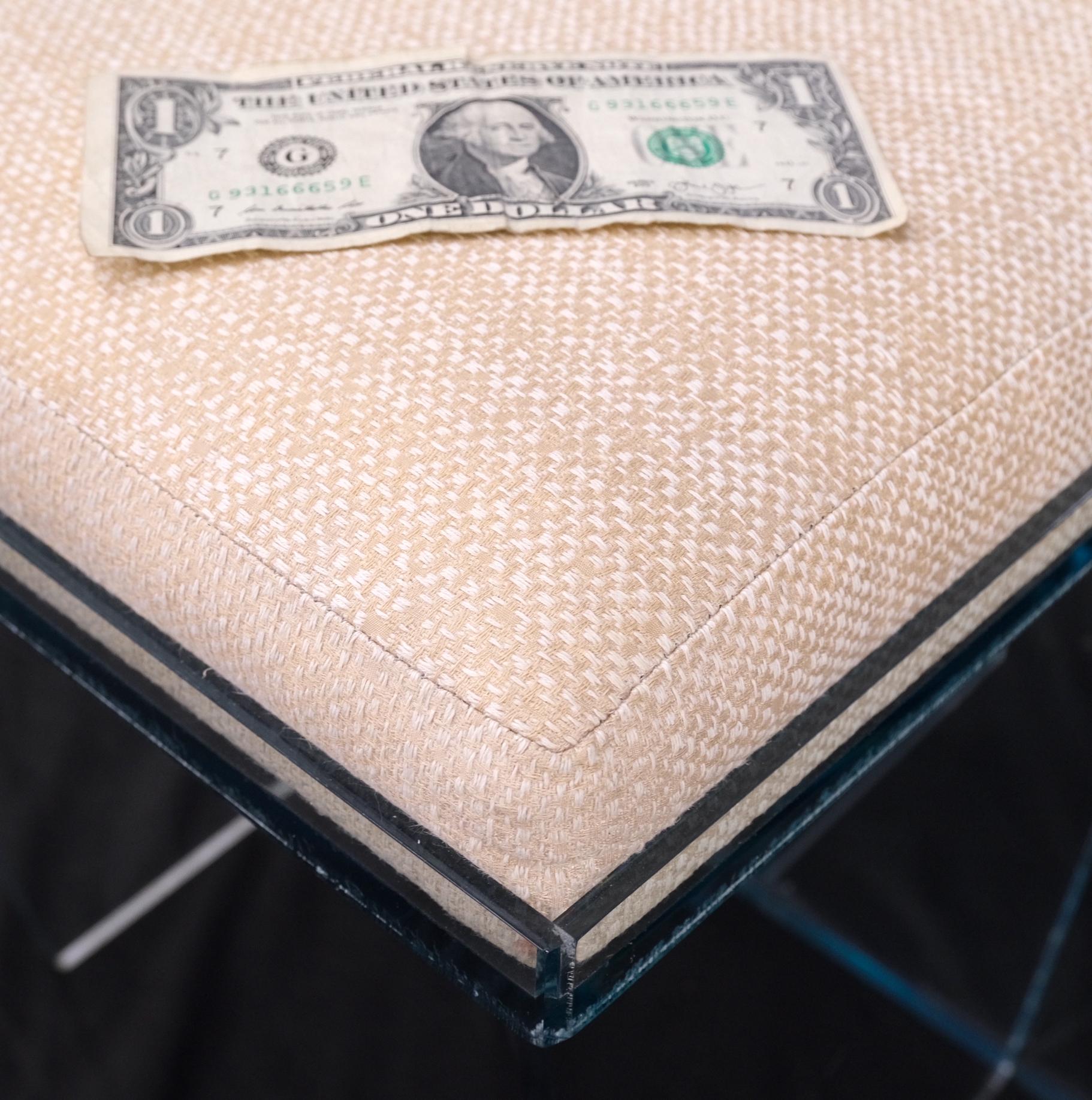 EstablishedLines Charles Hollis Jones 'Wisteria' Lucite Dining Chair Introduced, 1968