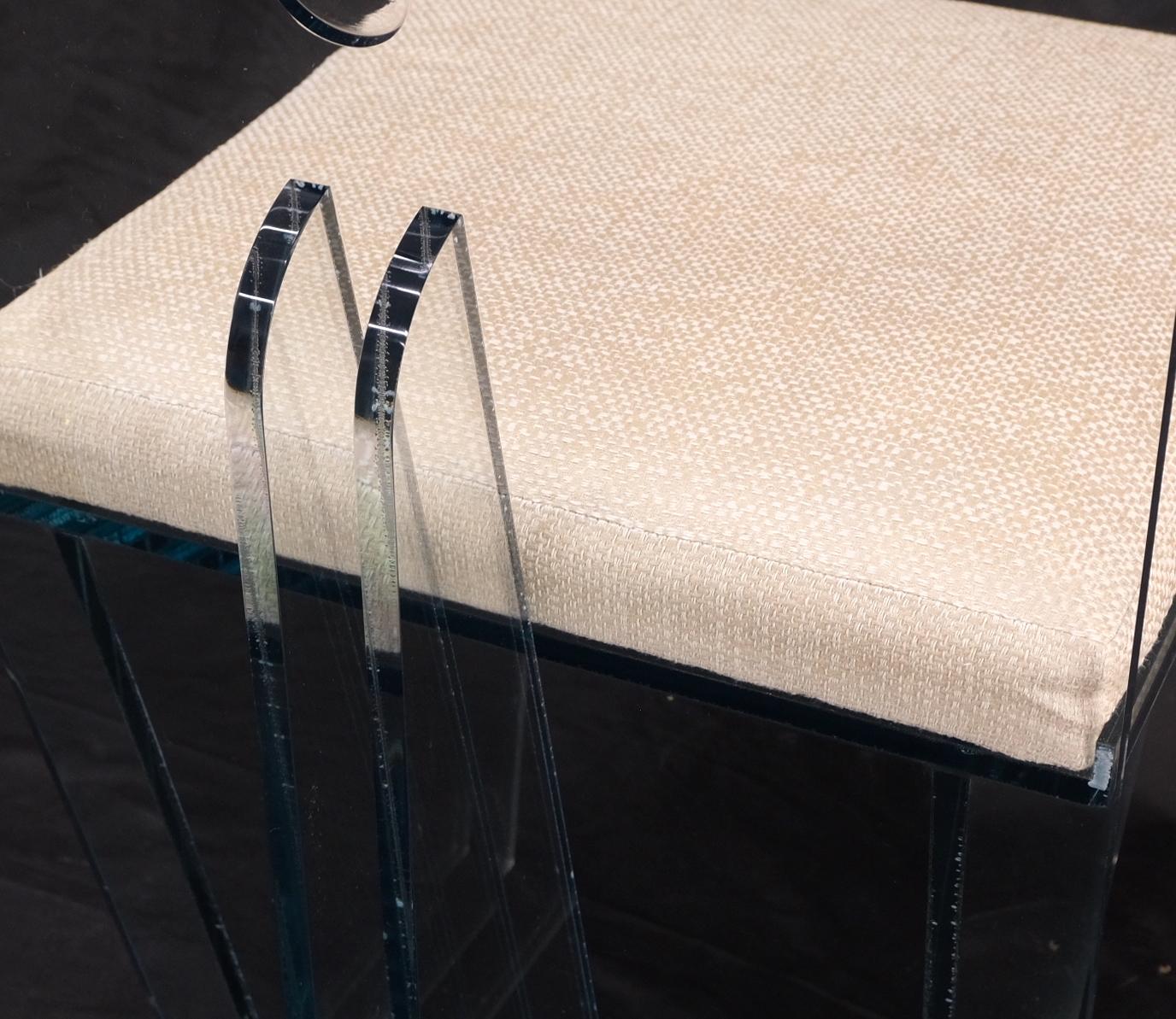 EstablishedLines Charles Hollis Jones 'Wisteria' Lucite Dining Chair Introduced, 1968