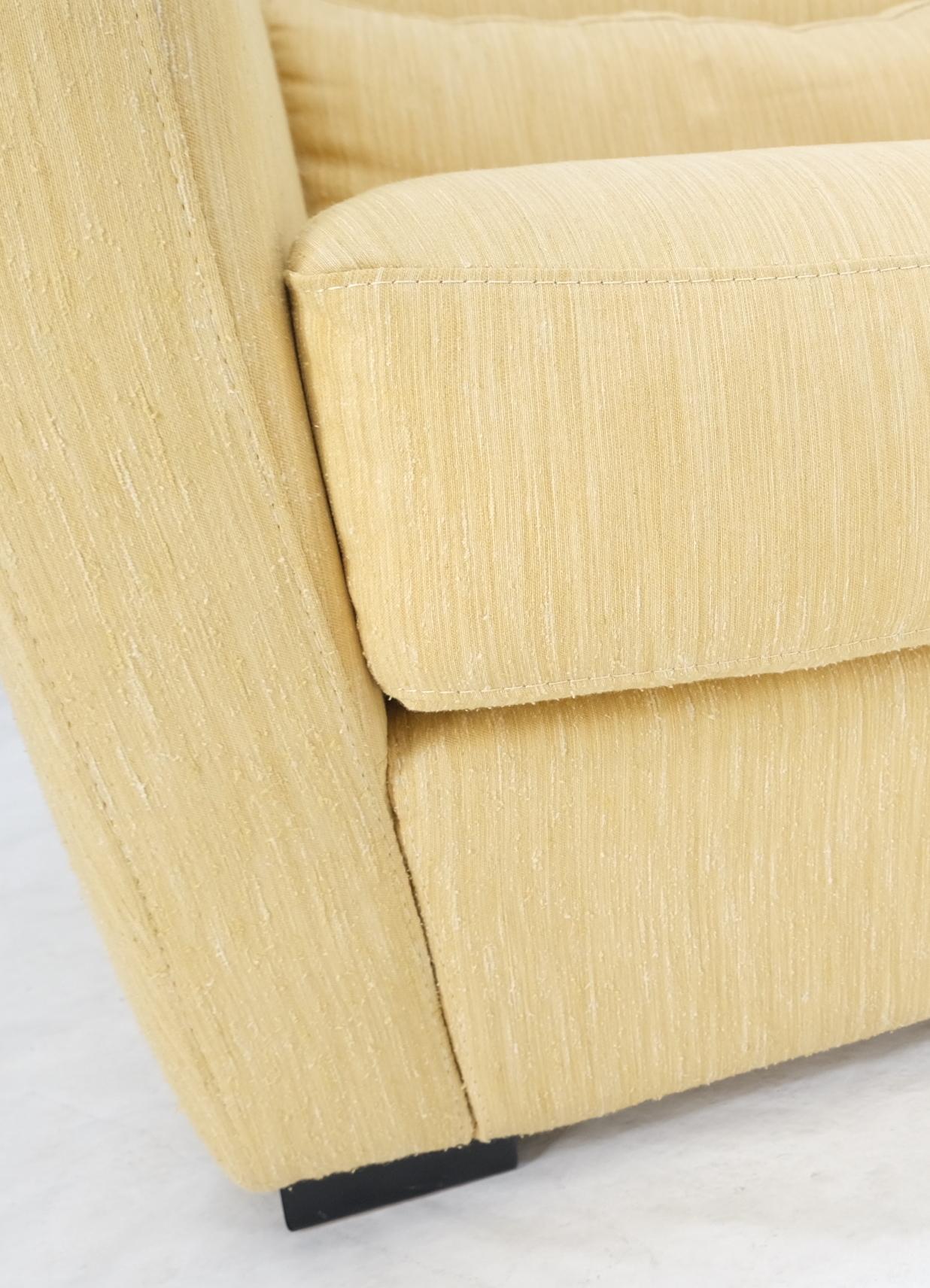 EstablishedLines Pair of Vintage Roche Bobois Club Lounge Arm Chairs Mid Century Modern MINT!
