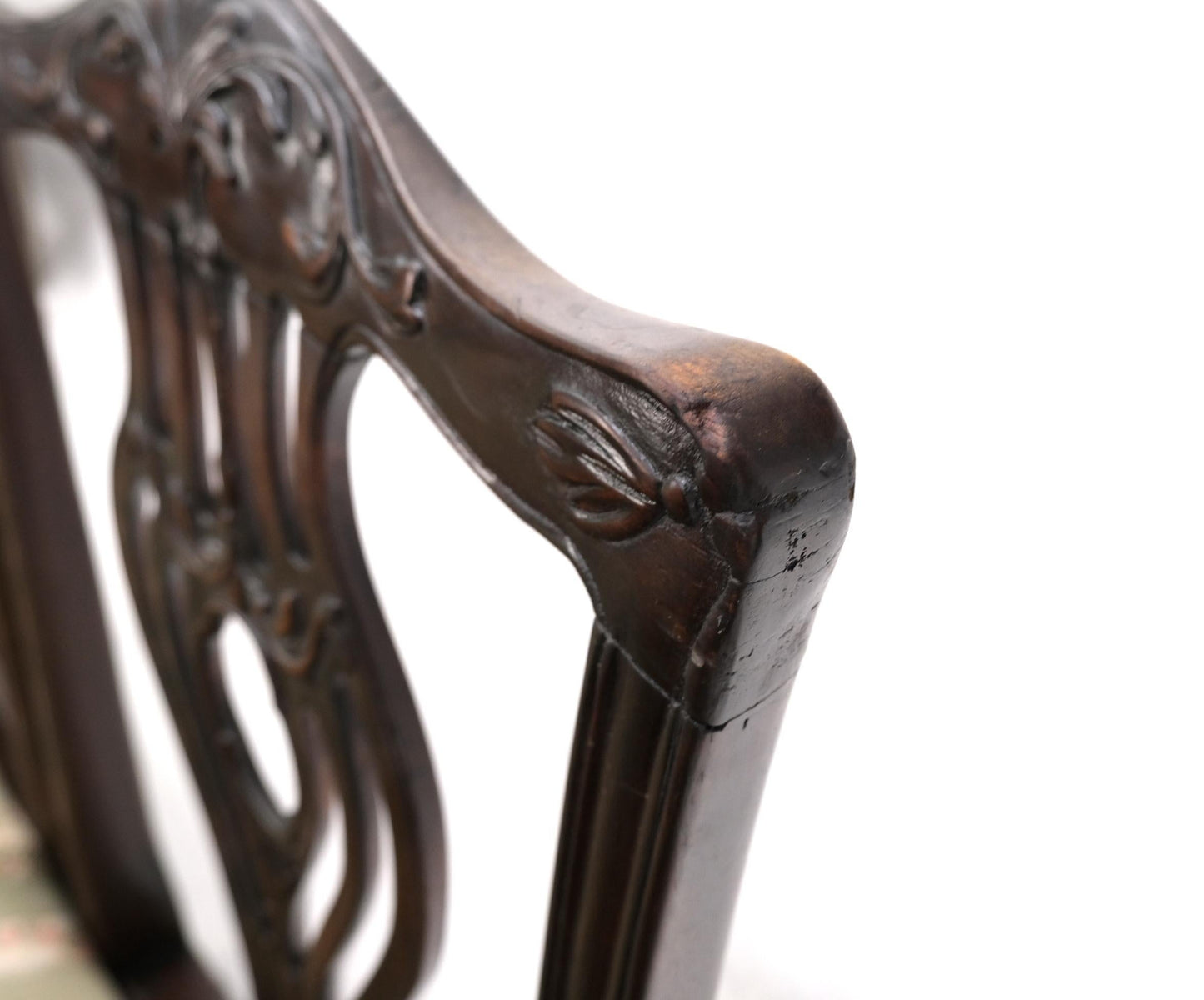 EstablishedLines 19th Century Triple Ball & Claw Armchair Style Settee Bench Sofa Chippendale